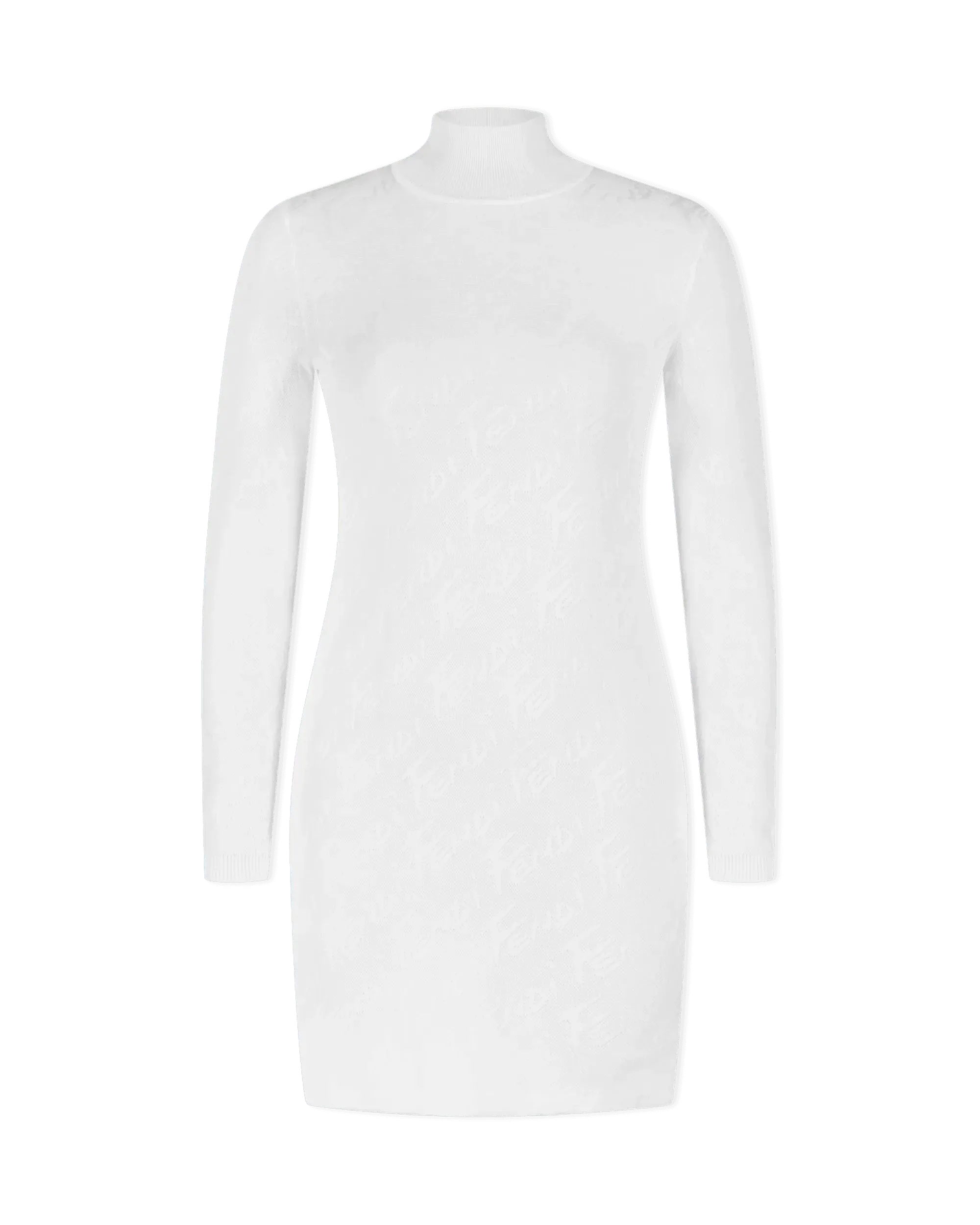 Fendi Brush Long Sleeve Mini Dress - DIHSAN