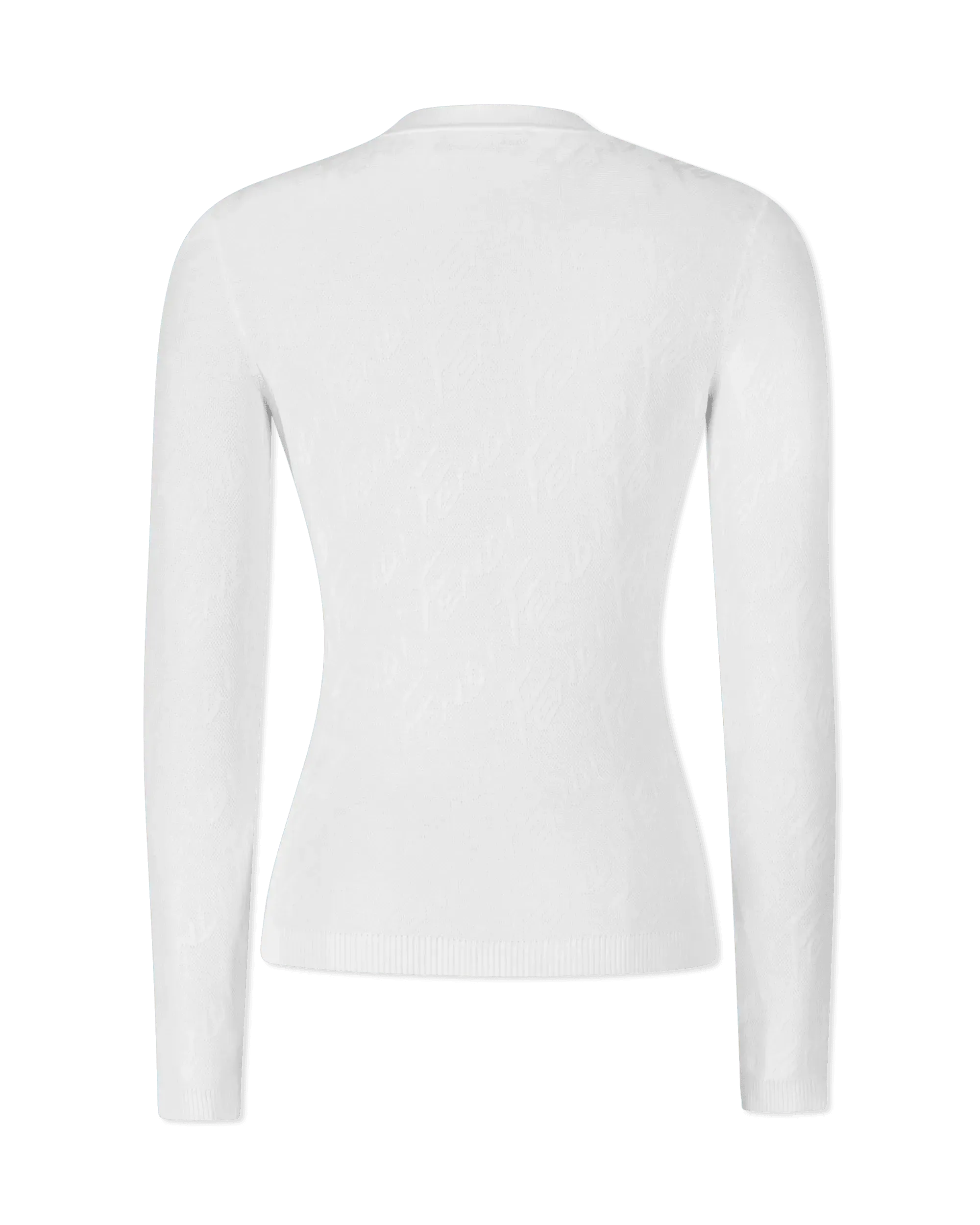 Fendi Brush Long Sleeve Knit Top - DIHSAN