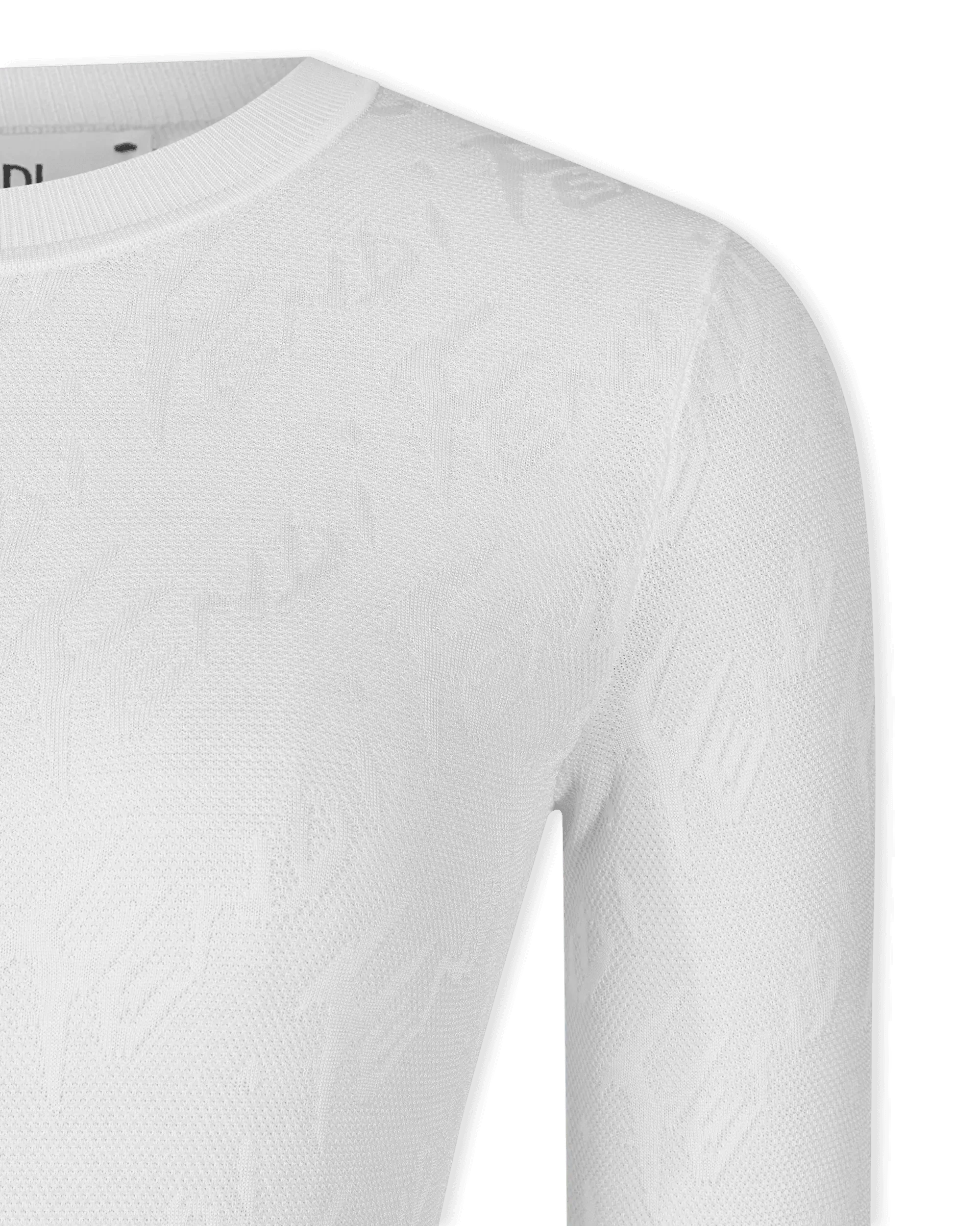 Fendi Brush Long Sleeve Knit Top - DIHSAN