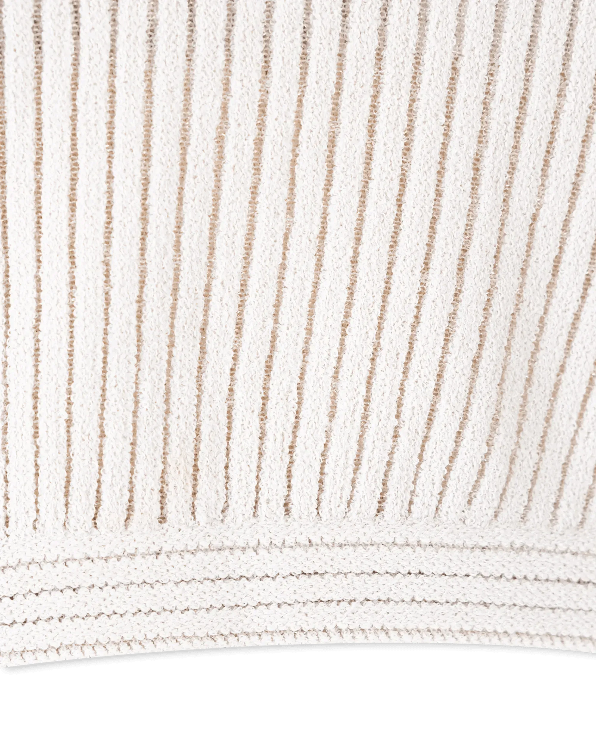 Semi-Sheer Turtleneck Crop Top - DIHSAN