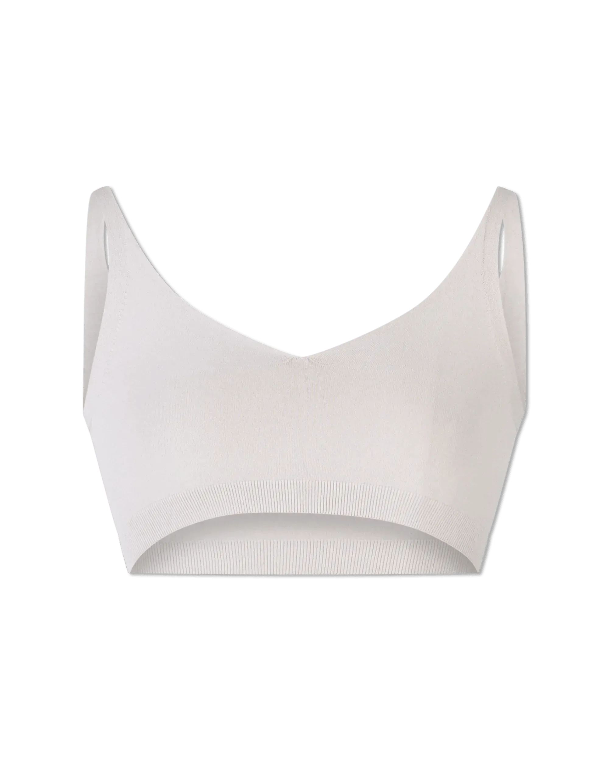 Semi-Sheer Turtleneck Crop Top - DIHSAN