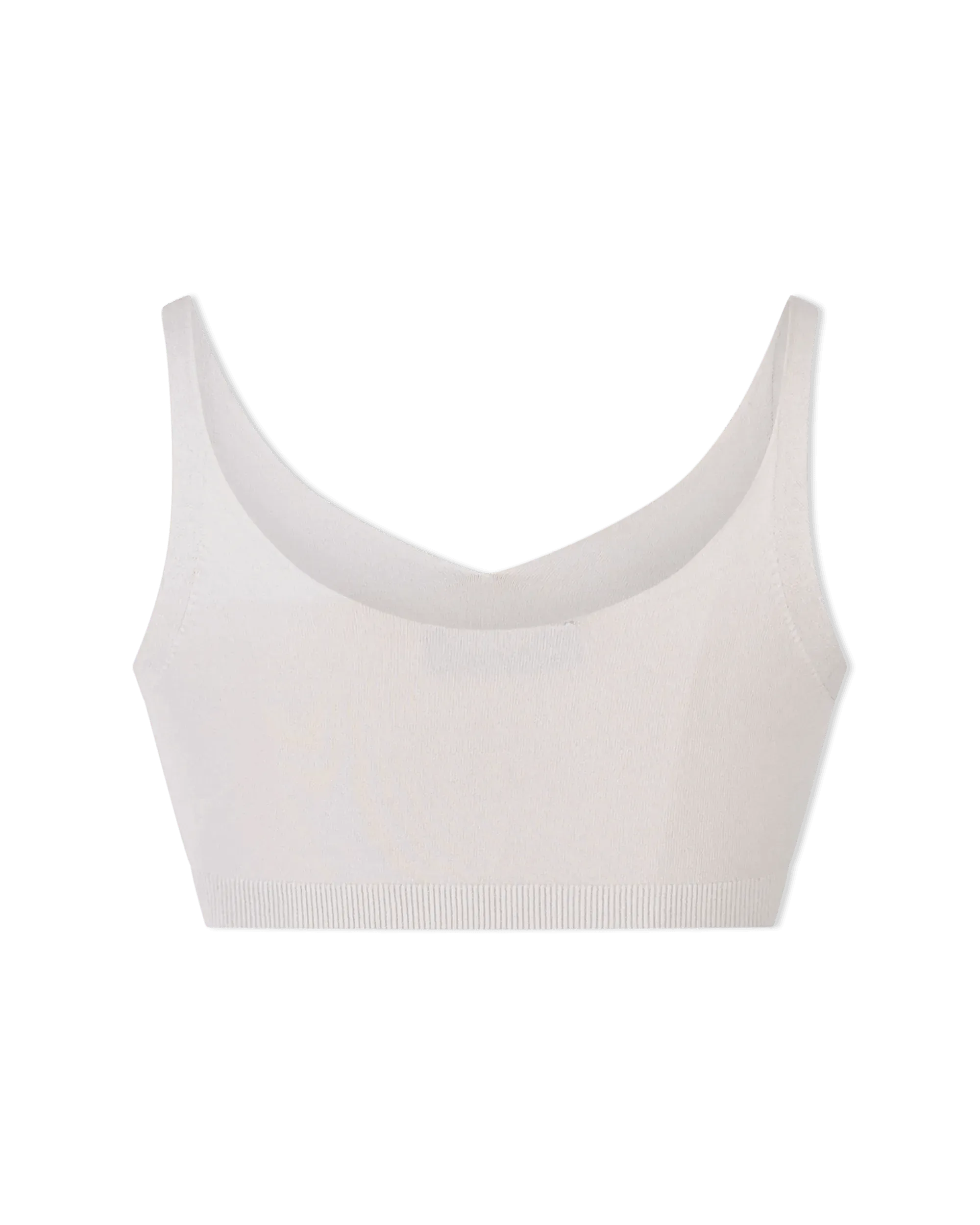 Semi-Sheer Turtleneck Crop Top - DIHSAN