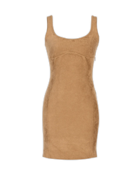 Fendi x Skims Velvet Knit Mini Dress - DIHSAN