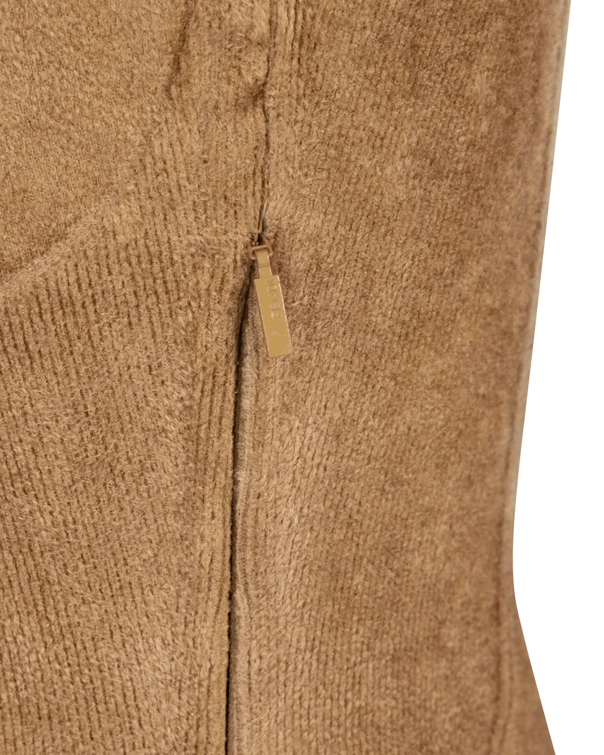 Fendi x Skims Velvet Knit Mini Dress - DIHSAN