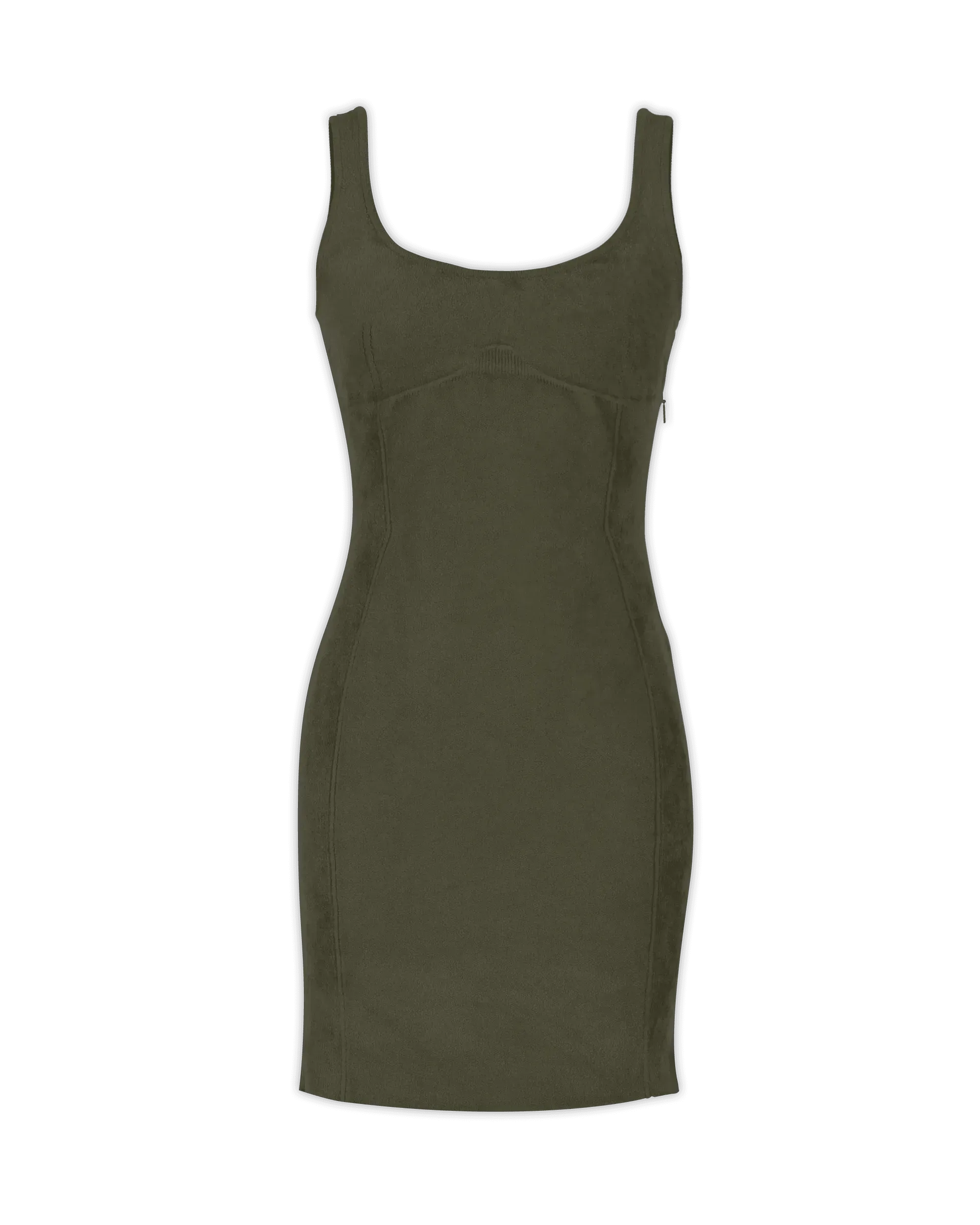 Fendi x Skims Velvet Knit Mini Dress - DIHSAN