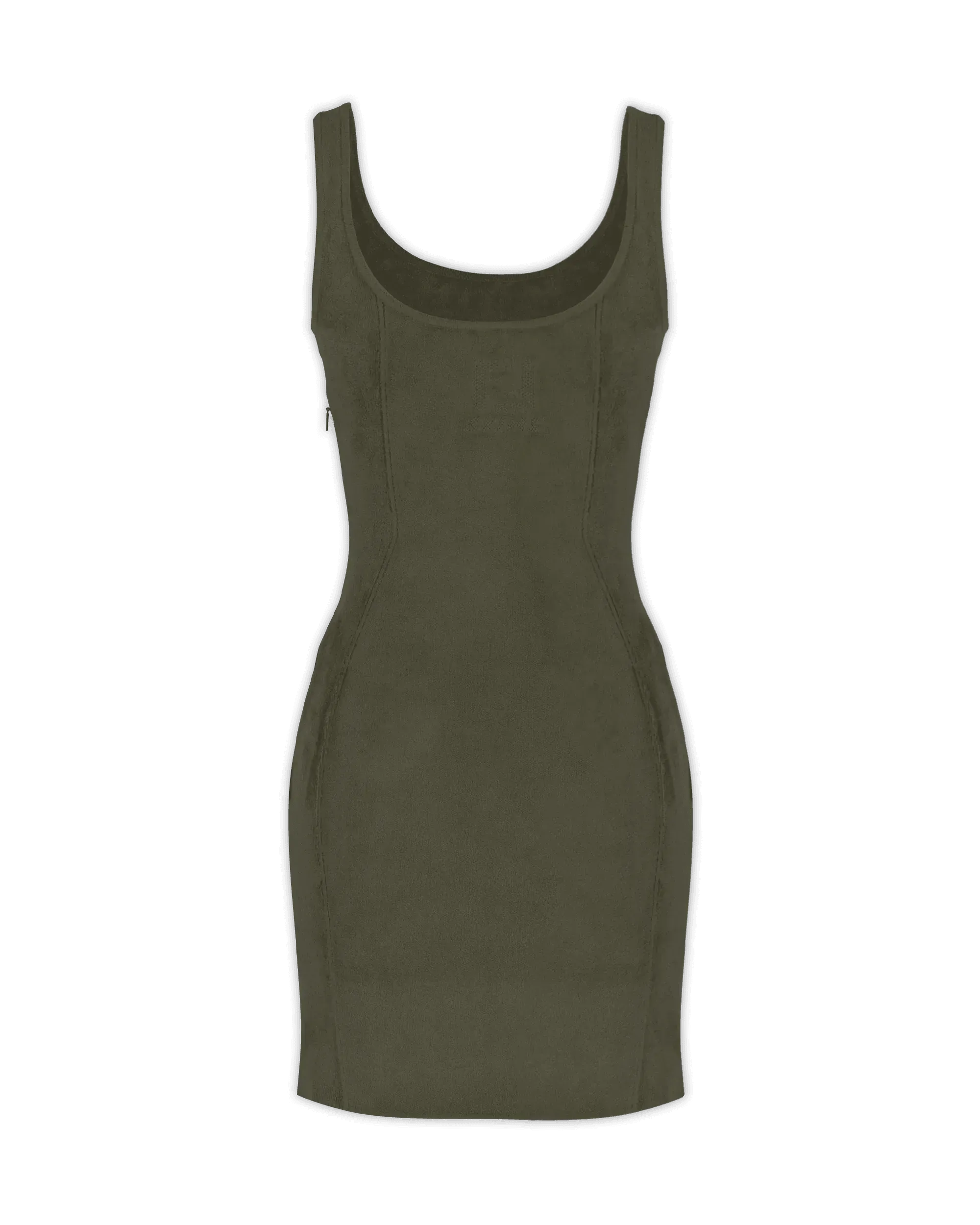 Fendi x Skims Velvet Knit Mini Dress - DIHSAN