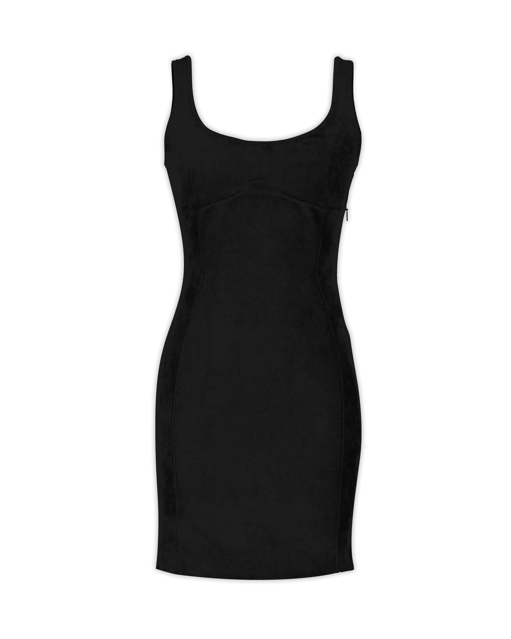 Fendi x Skims Velvet Knit Mini Dress - DIHSAN