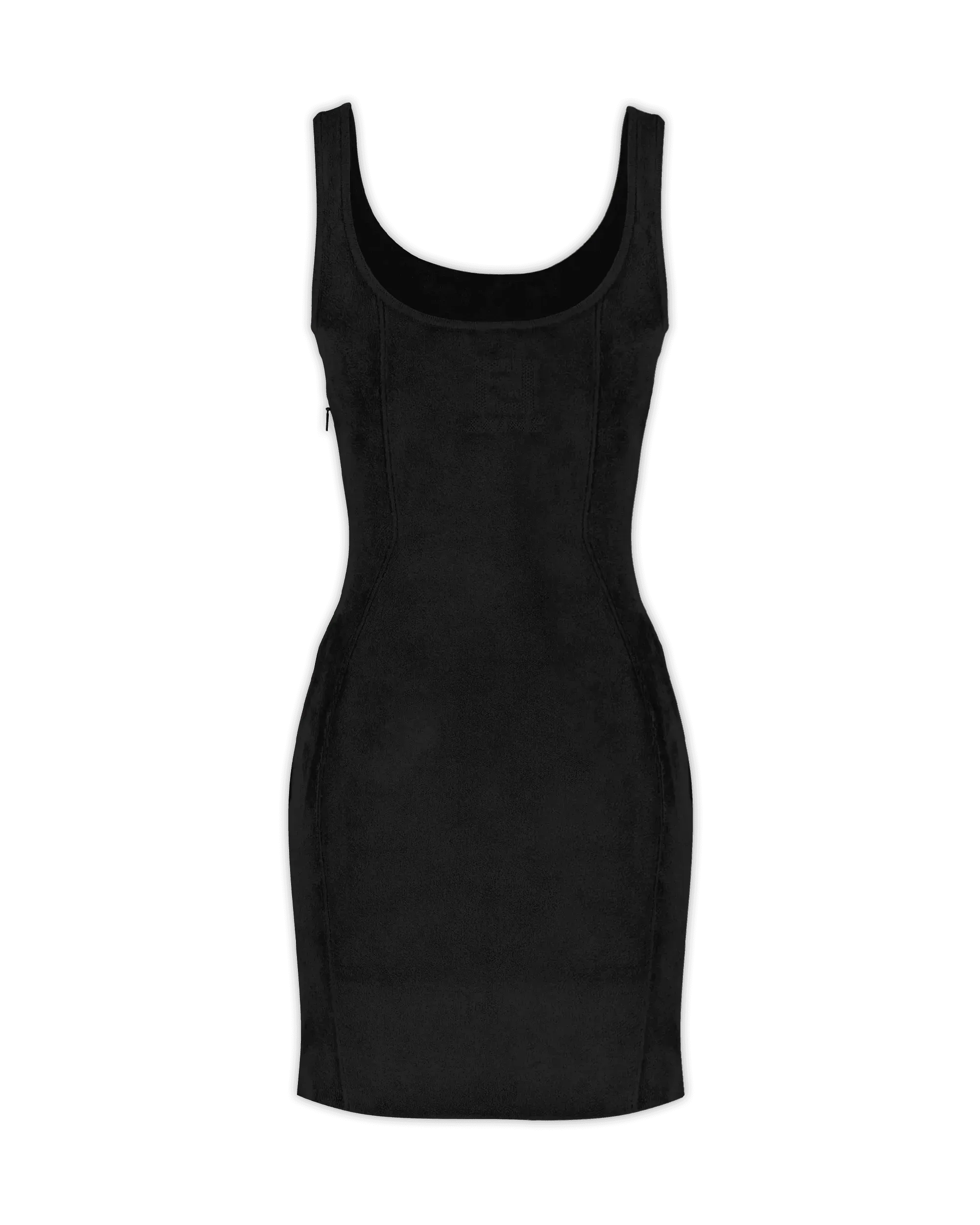 Fendi x Skims Velvet Knit Mini Dress - DIHSAN