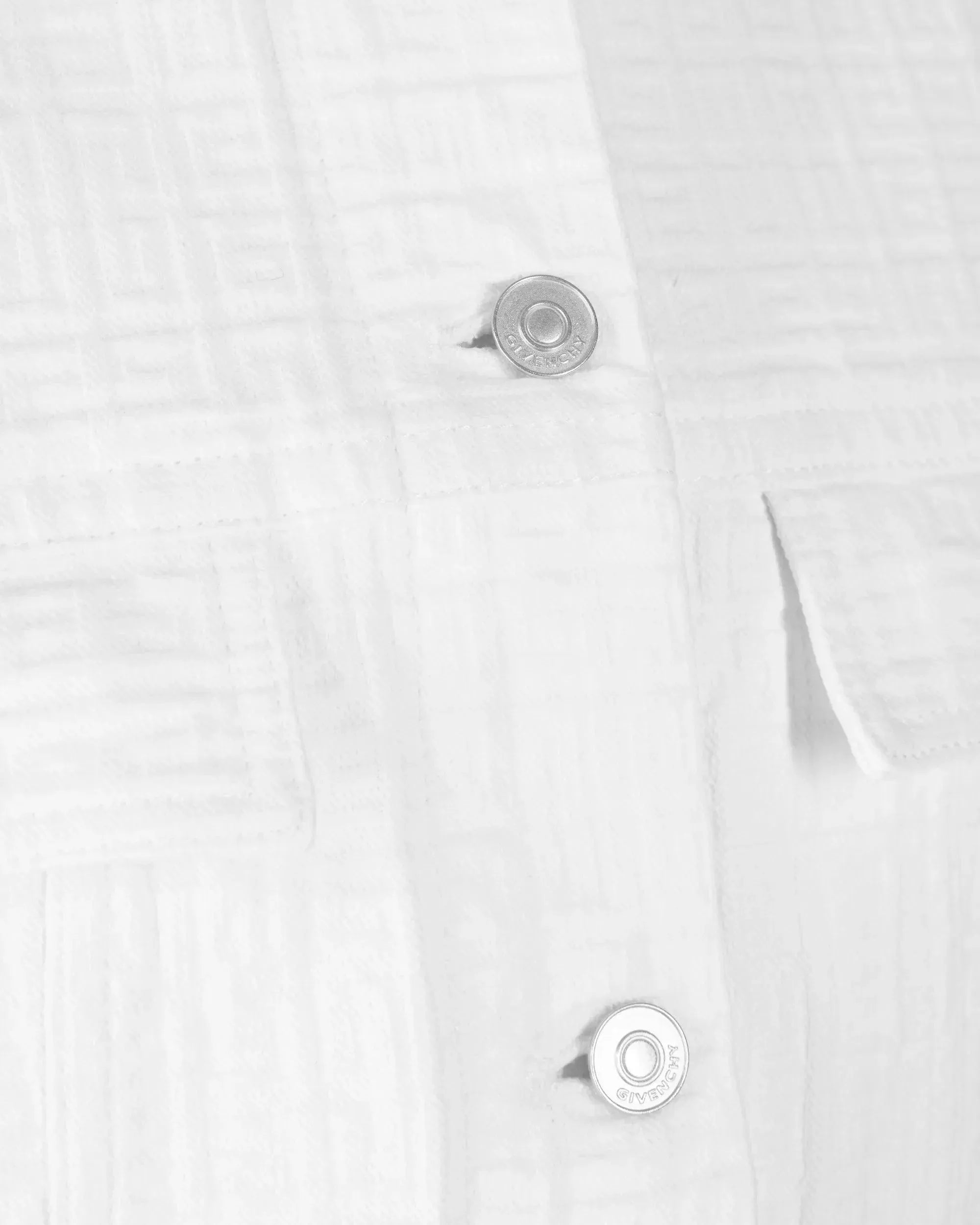 4G Monogram Cropped Denim Jacket - DIHSAN