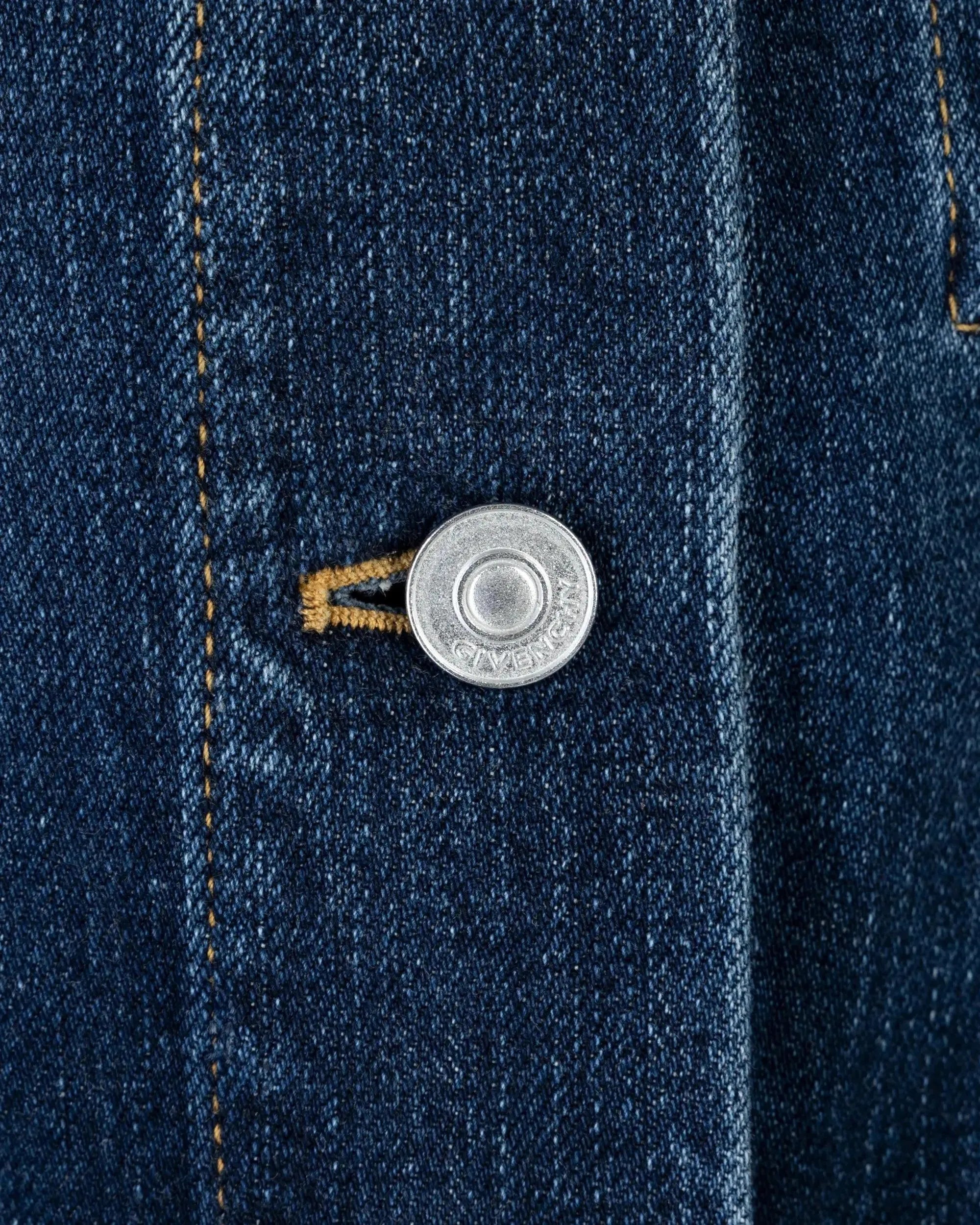 Peplum Denim Jacket - DIHSAN