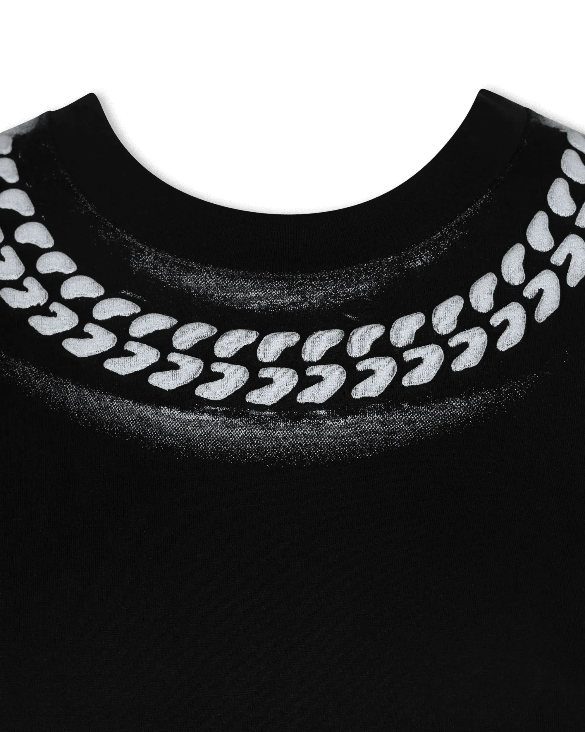 Debossed Sprayed Chain Dress - DIHSAN