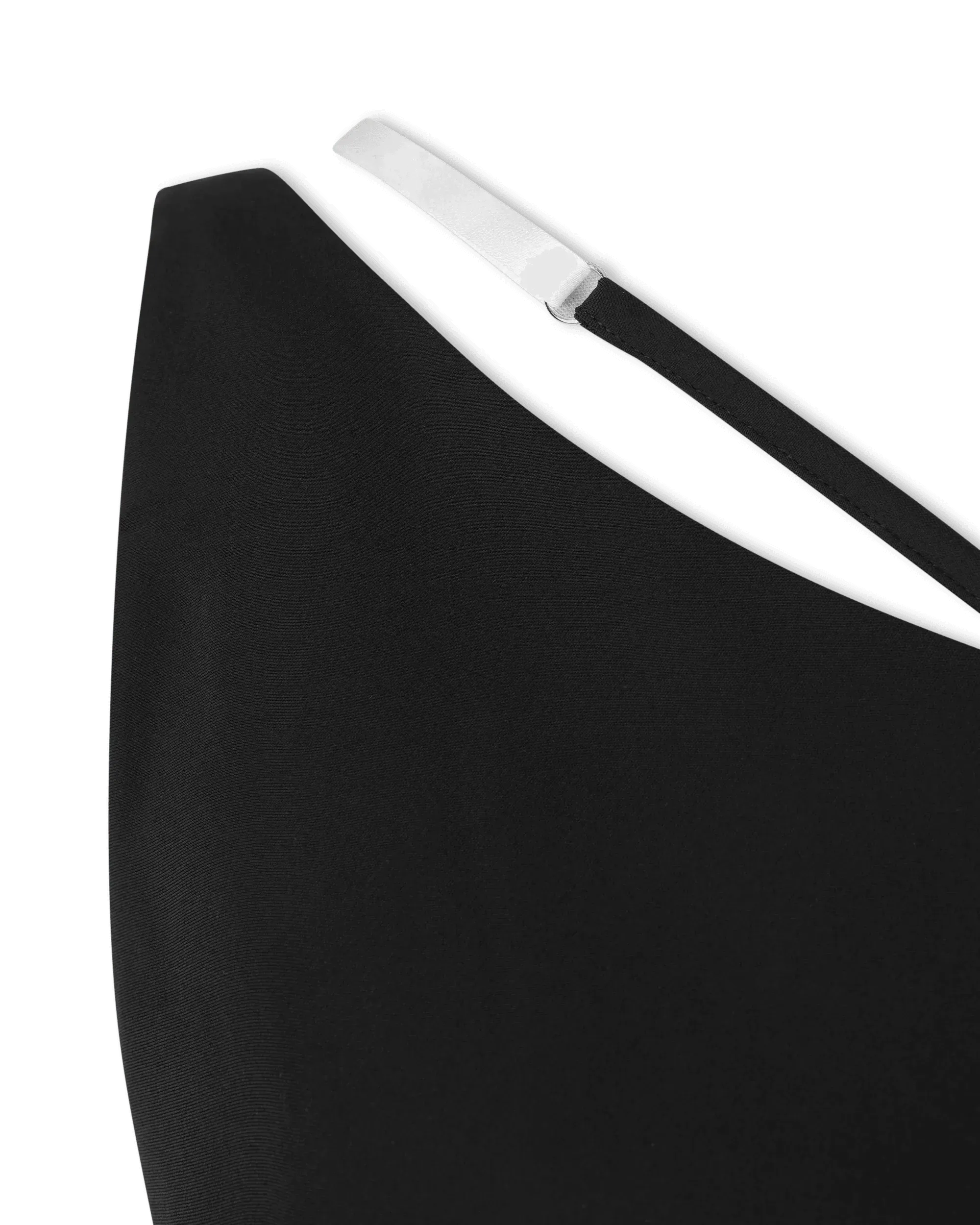Woven Cady Stretch Asymmetric Dress - DIHSAN