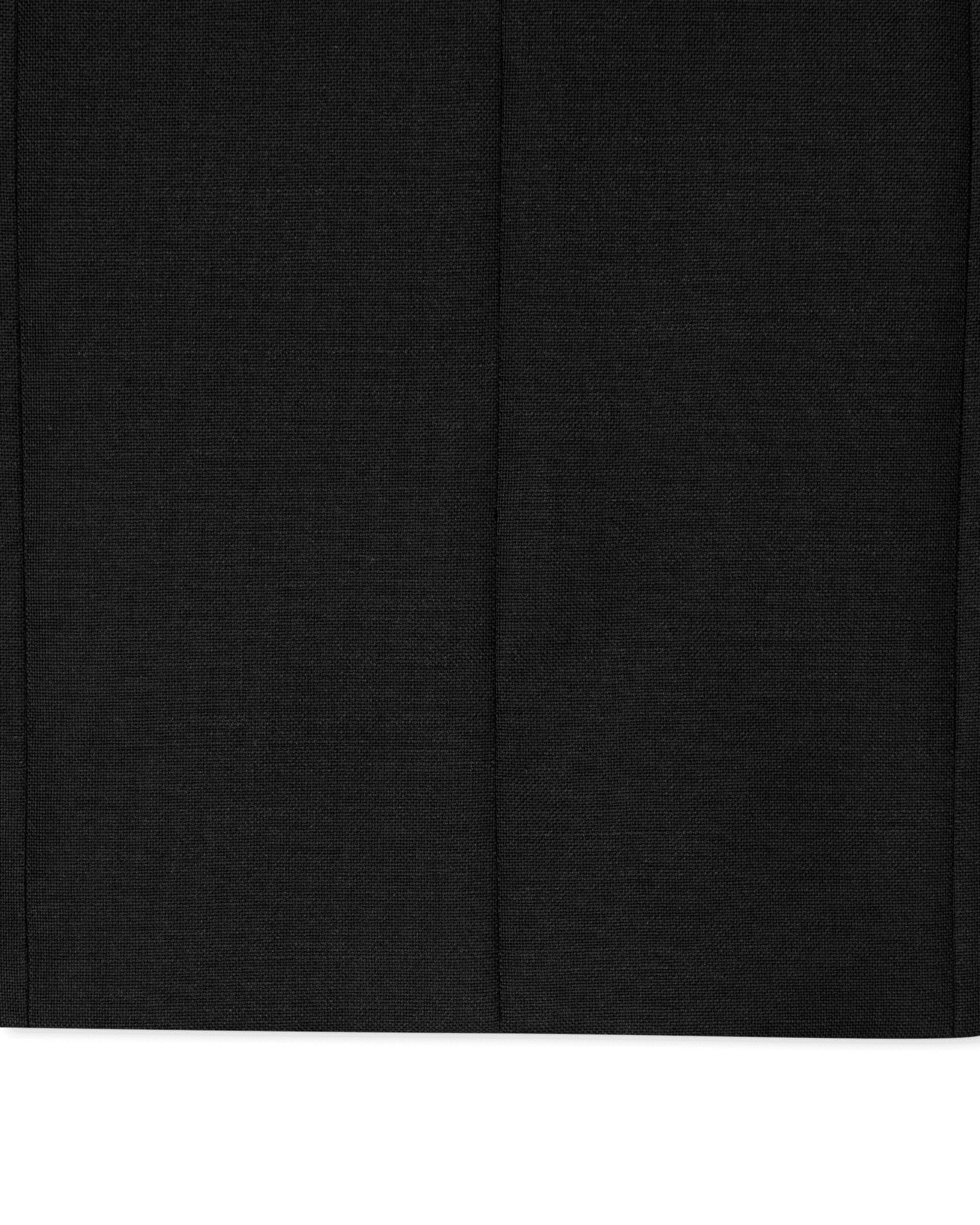 Back Slit U-Lock Blazer - DIHSAN