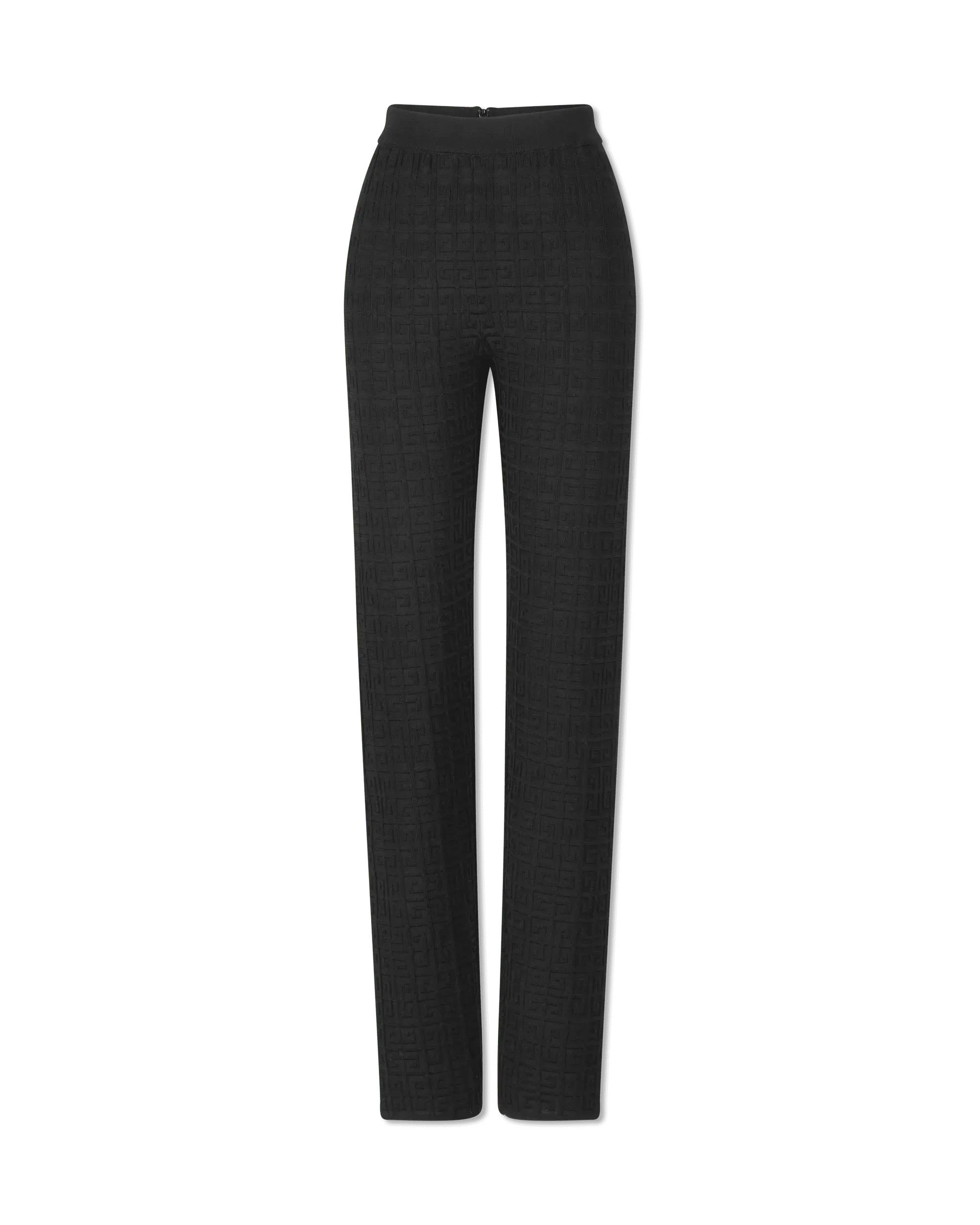 Monogram Stretch Slim Pants - DIHSAN
