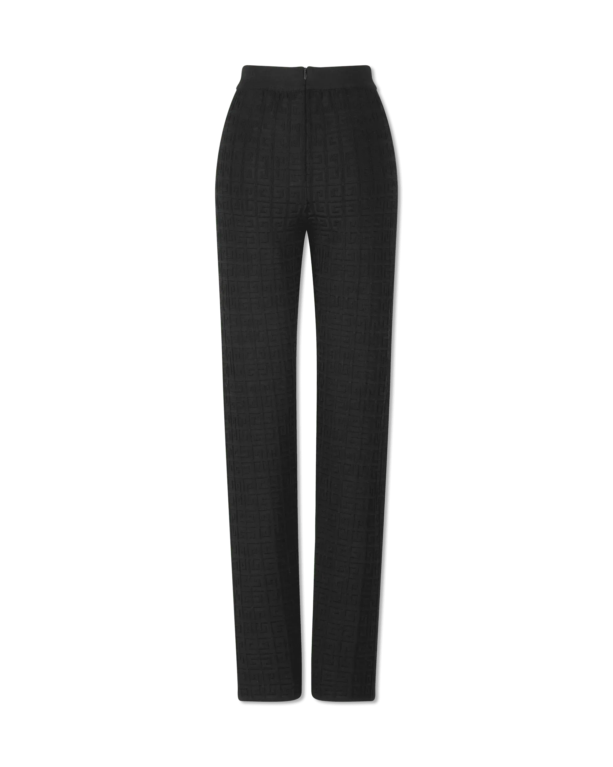 Monogram Stretch Slim Pants - DIHSAN
