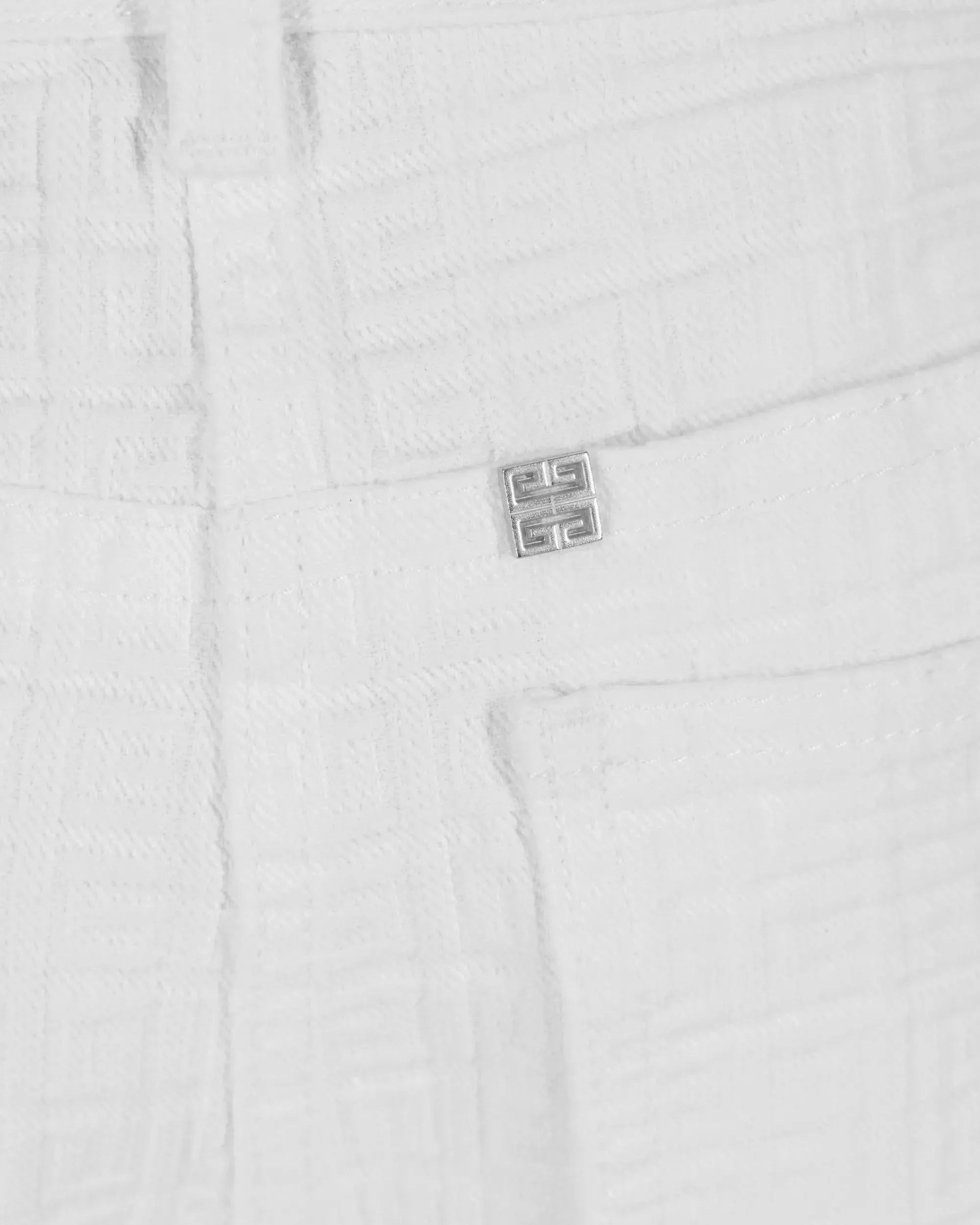 4G Monogram Straight Leg Jeans - DIHSAN