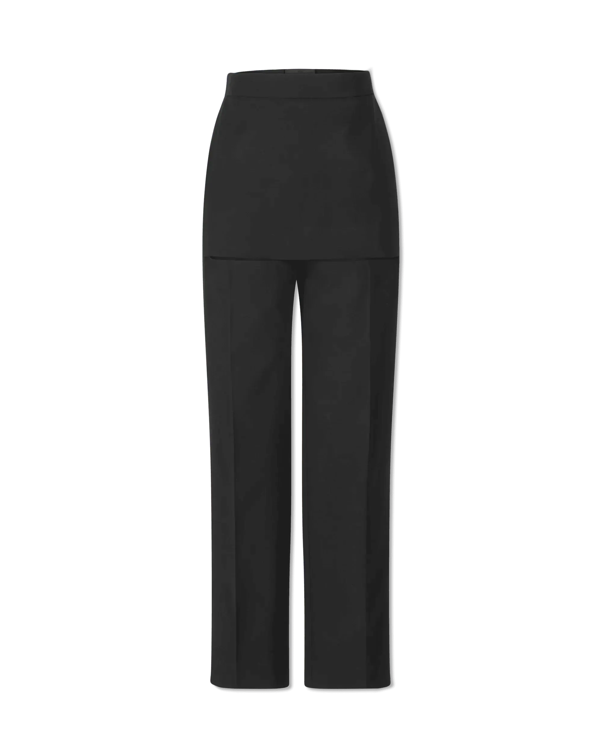 Cut-Out Slim Fit Dress Pants - DIHSAN