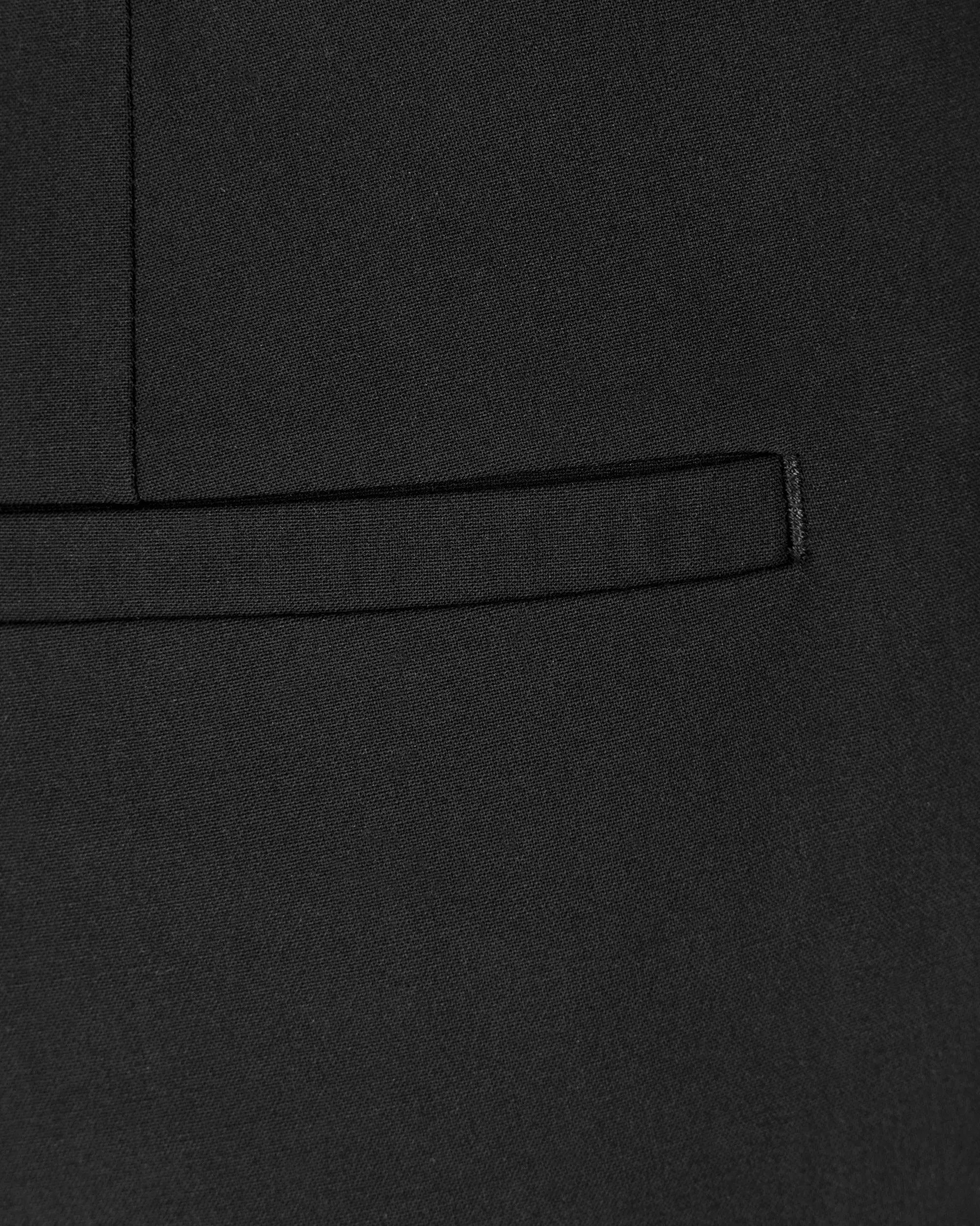 Cut-Out Slim Fit Dress Pants - DIHSAN