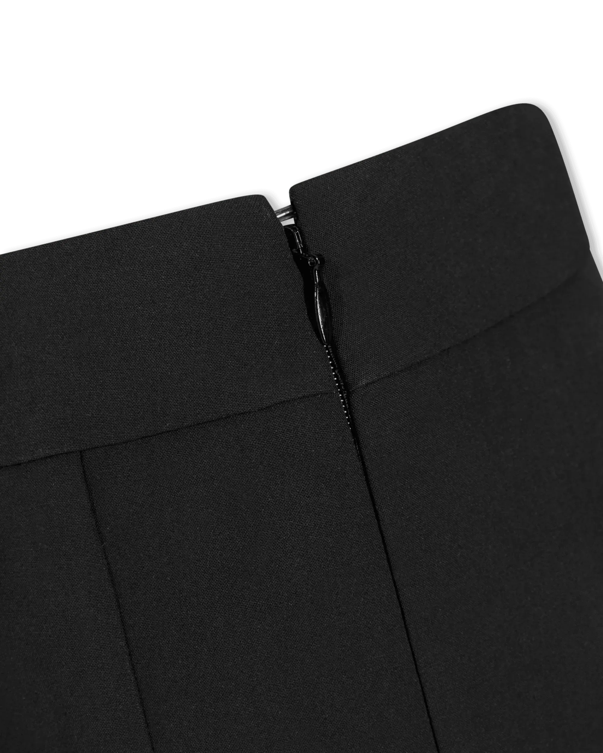 Cut-Out Slim Fit Dress Pants - DIHSAN