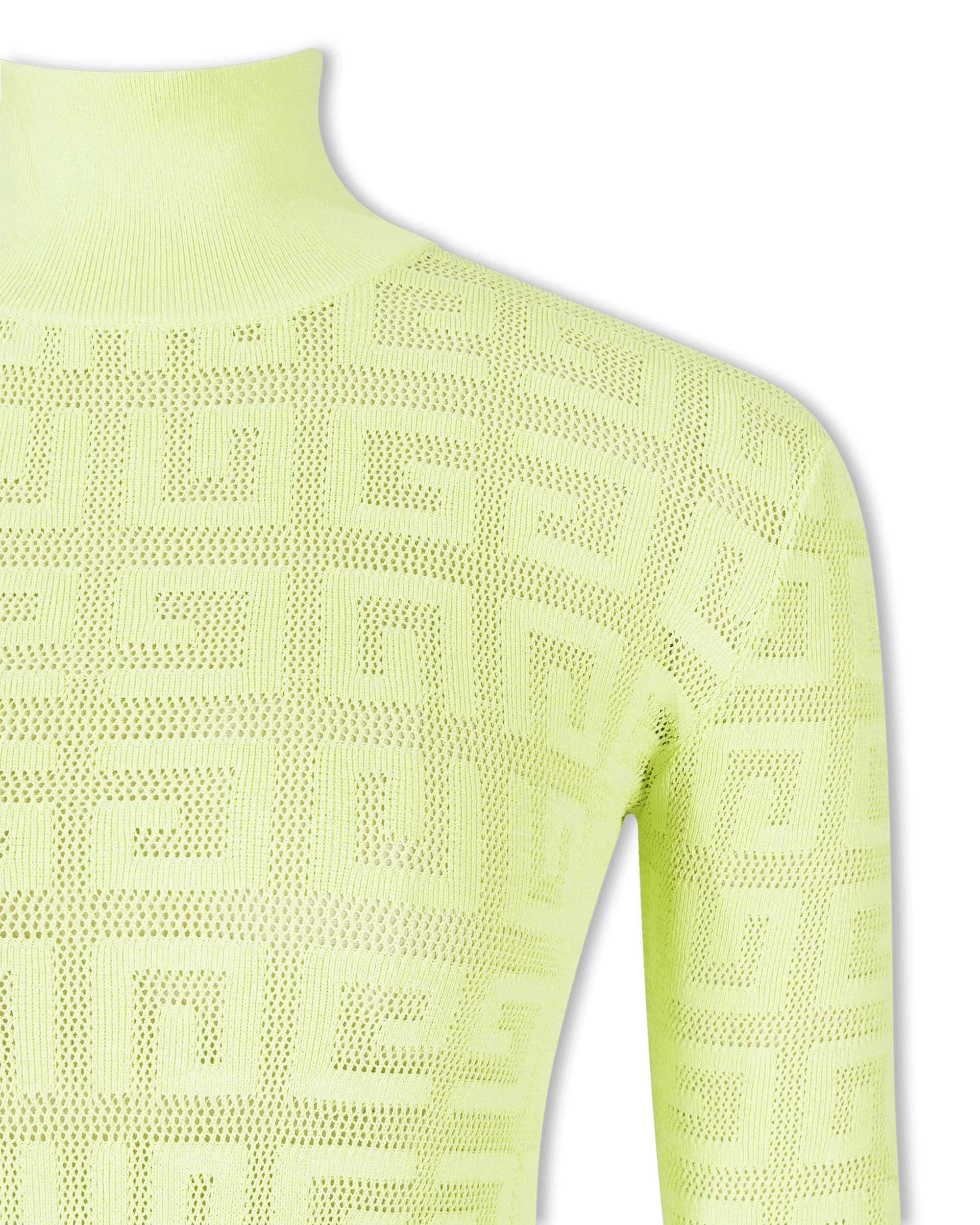 Lasered Monogram Stretch Top - DIHSAN