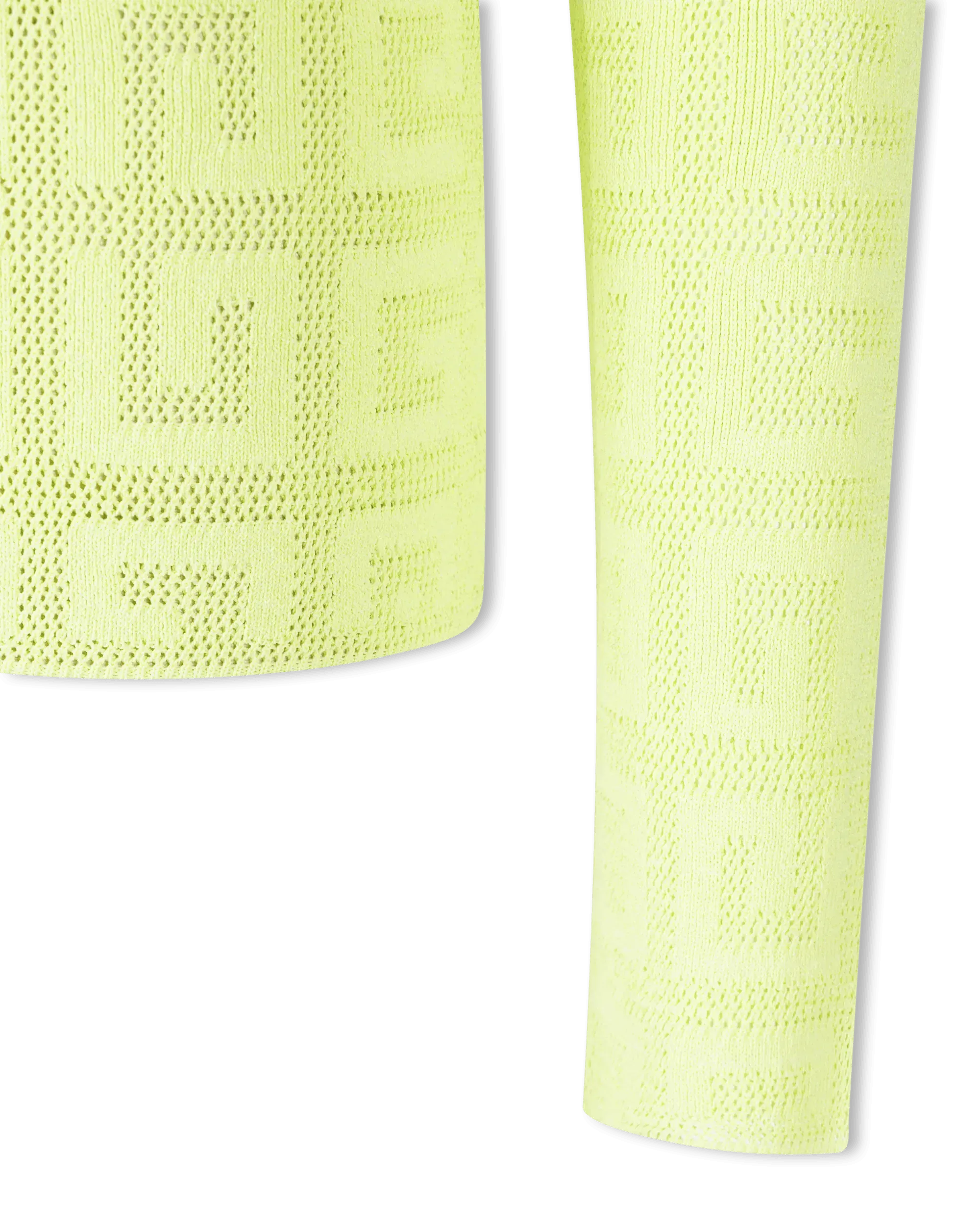Lasered Monogram Stretch Top - DIHSAN