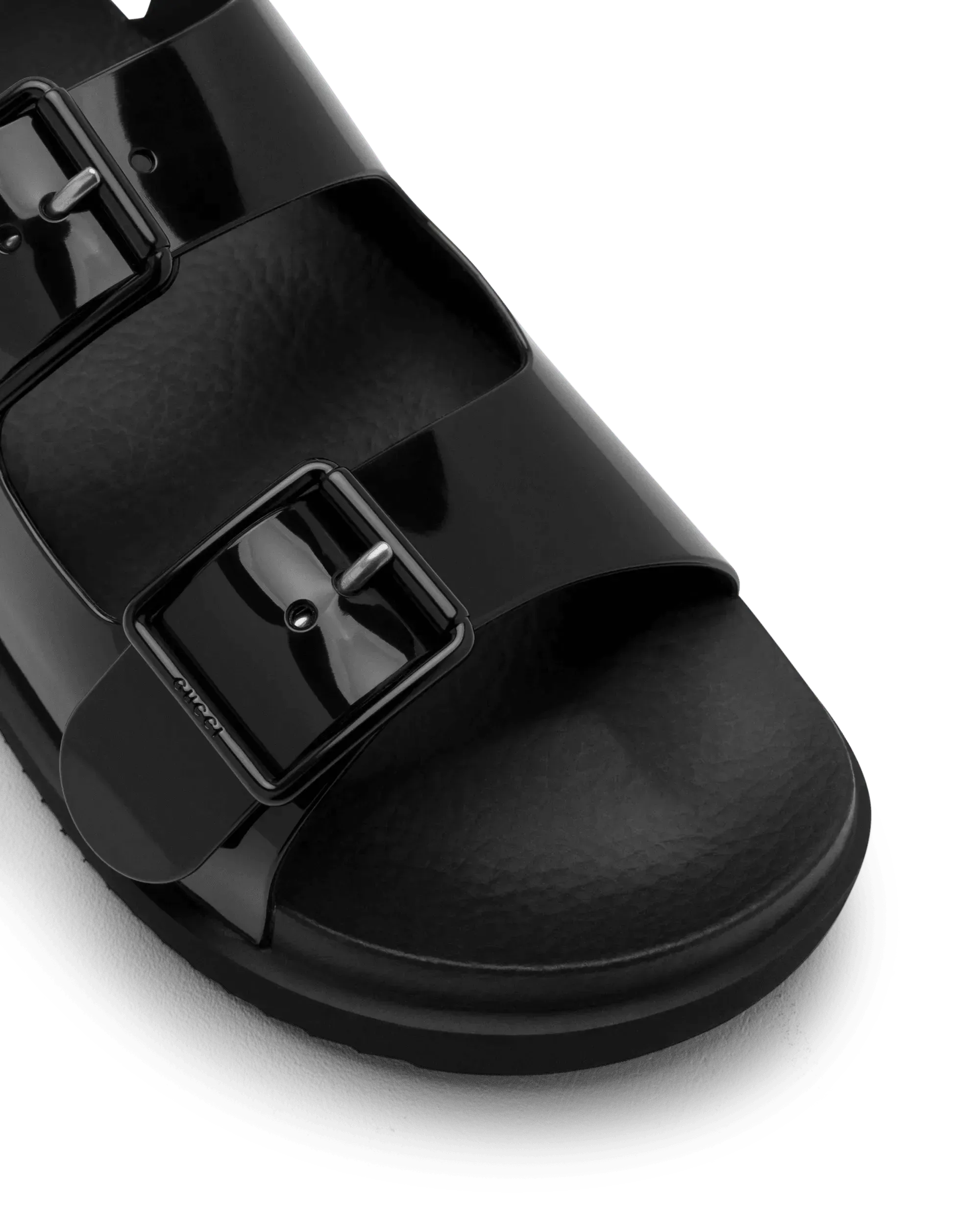 Isla Buckled GG Rubber Sandals - DIHSAN
