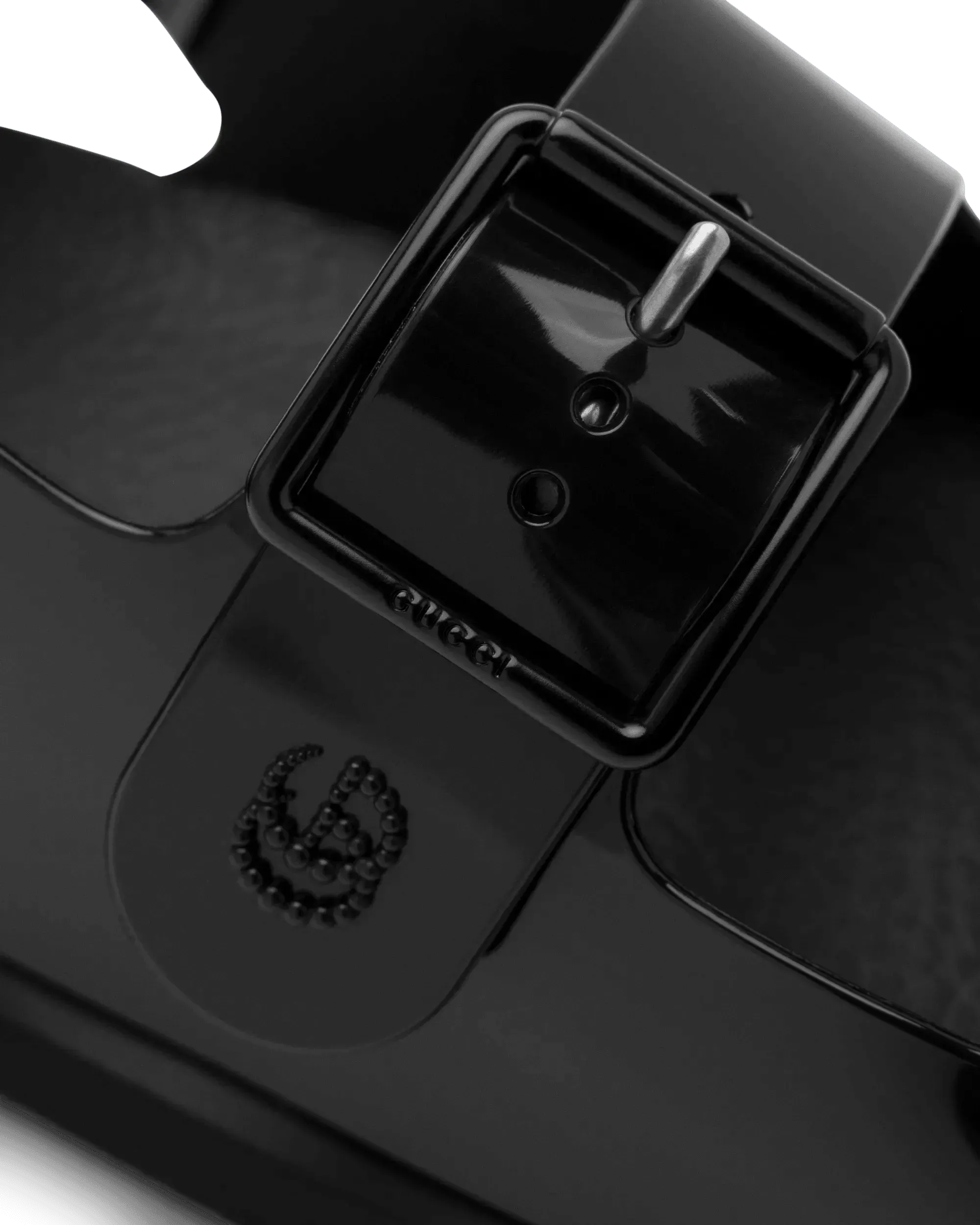 Isla Buckled GG Rubber Sandals - DIHSAN