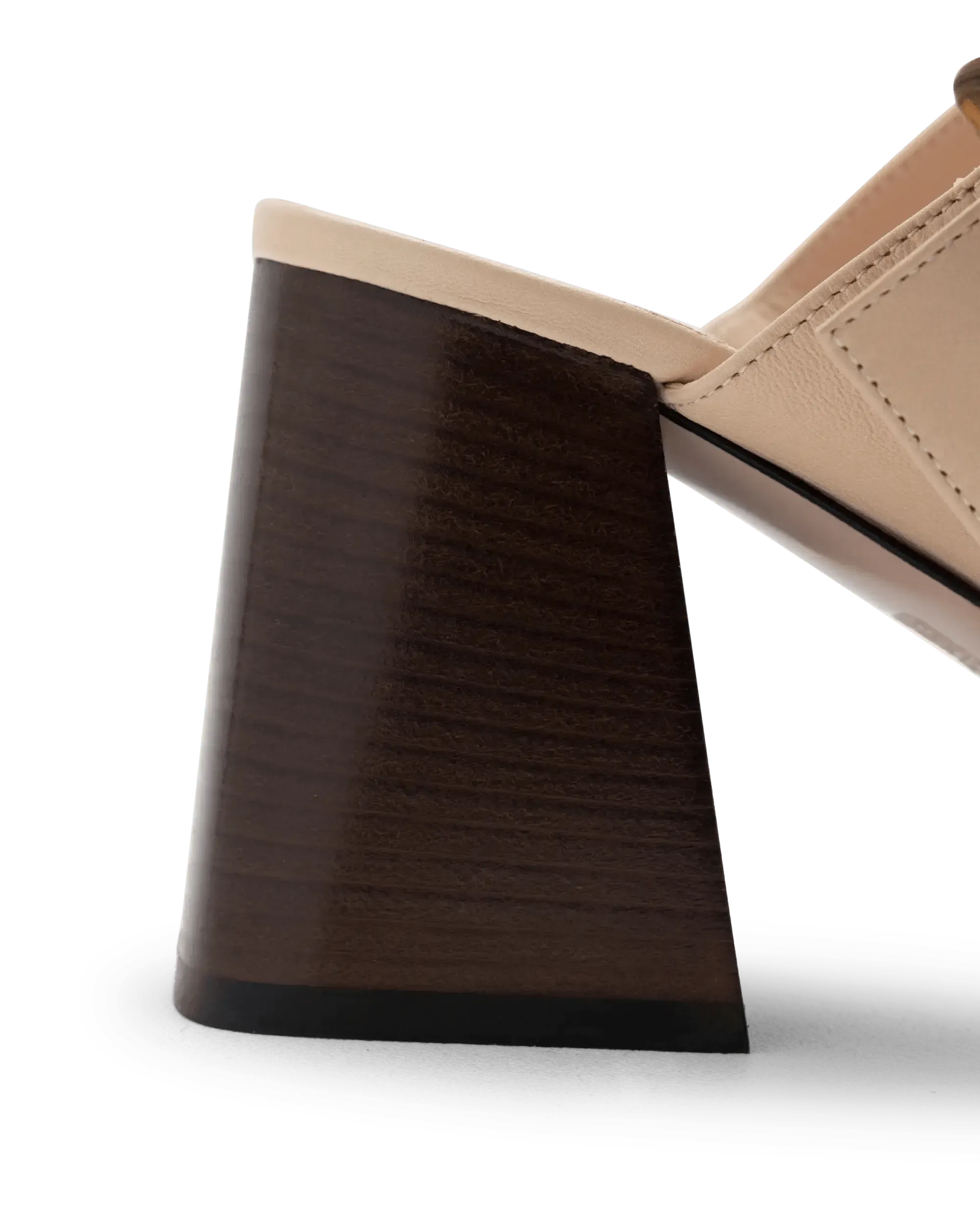 Bamboo Buckle Slide Sandals - DIHSAN