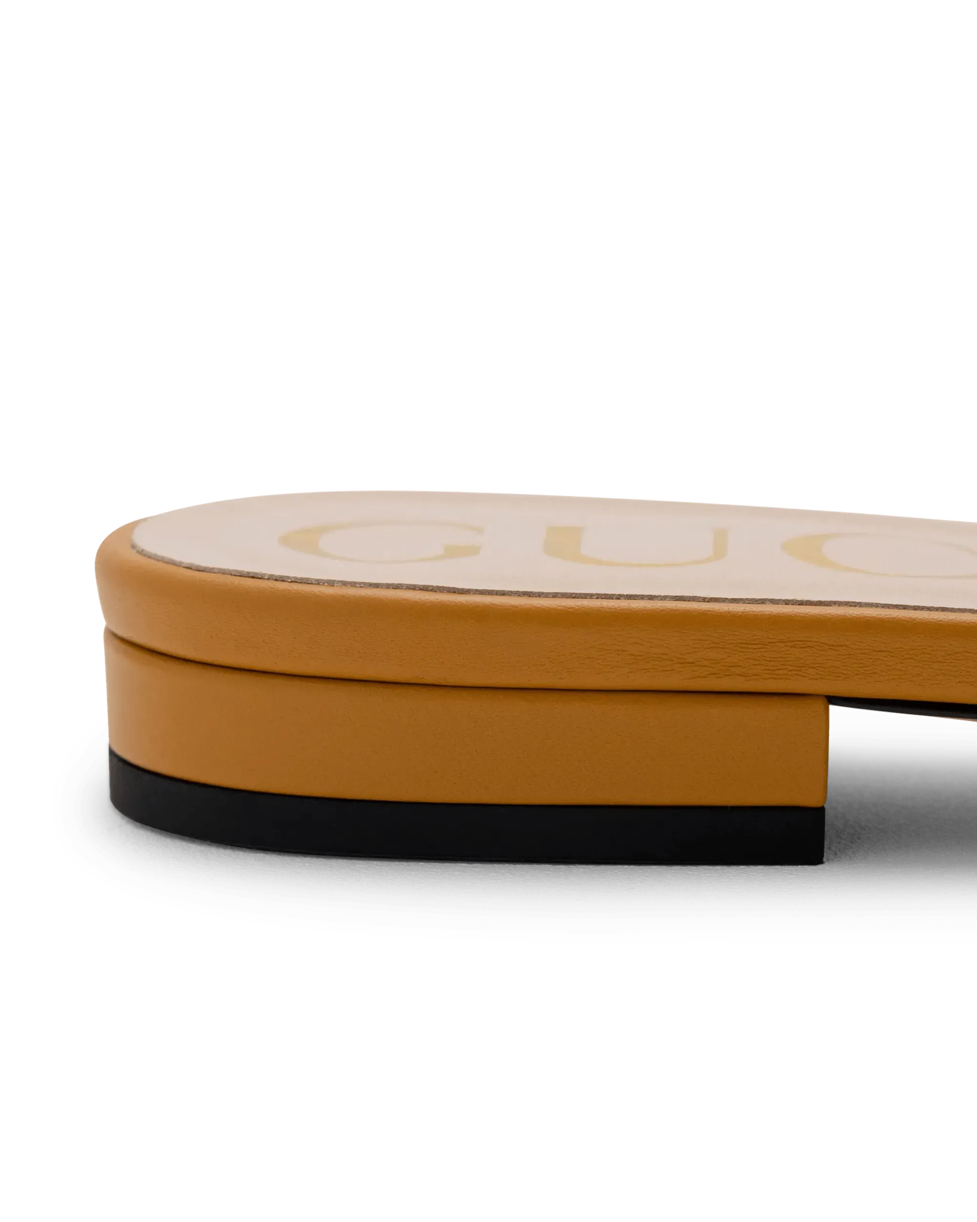 Raffia Chevron GG Sandal - DIHSAN