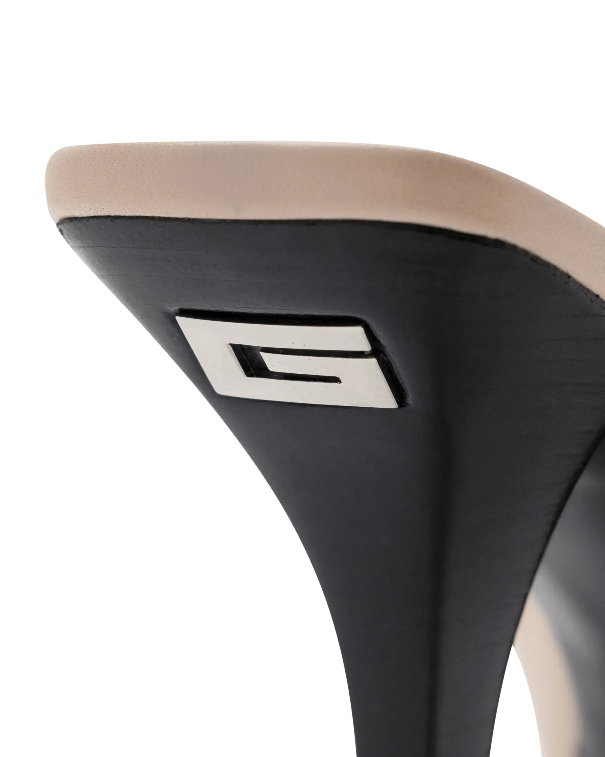 Cut Out Leather Mules - DIHSAN