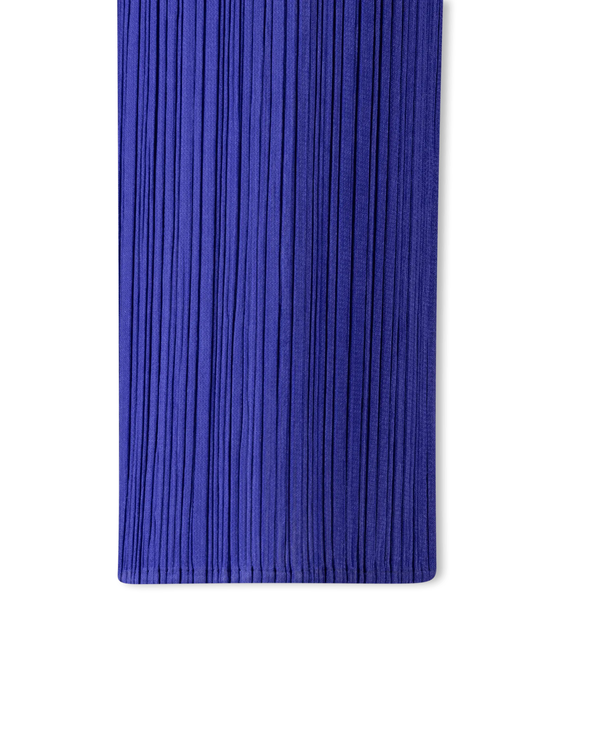 April Plissé-Effect Knit Jumpsuit - DIHSAN