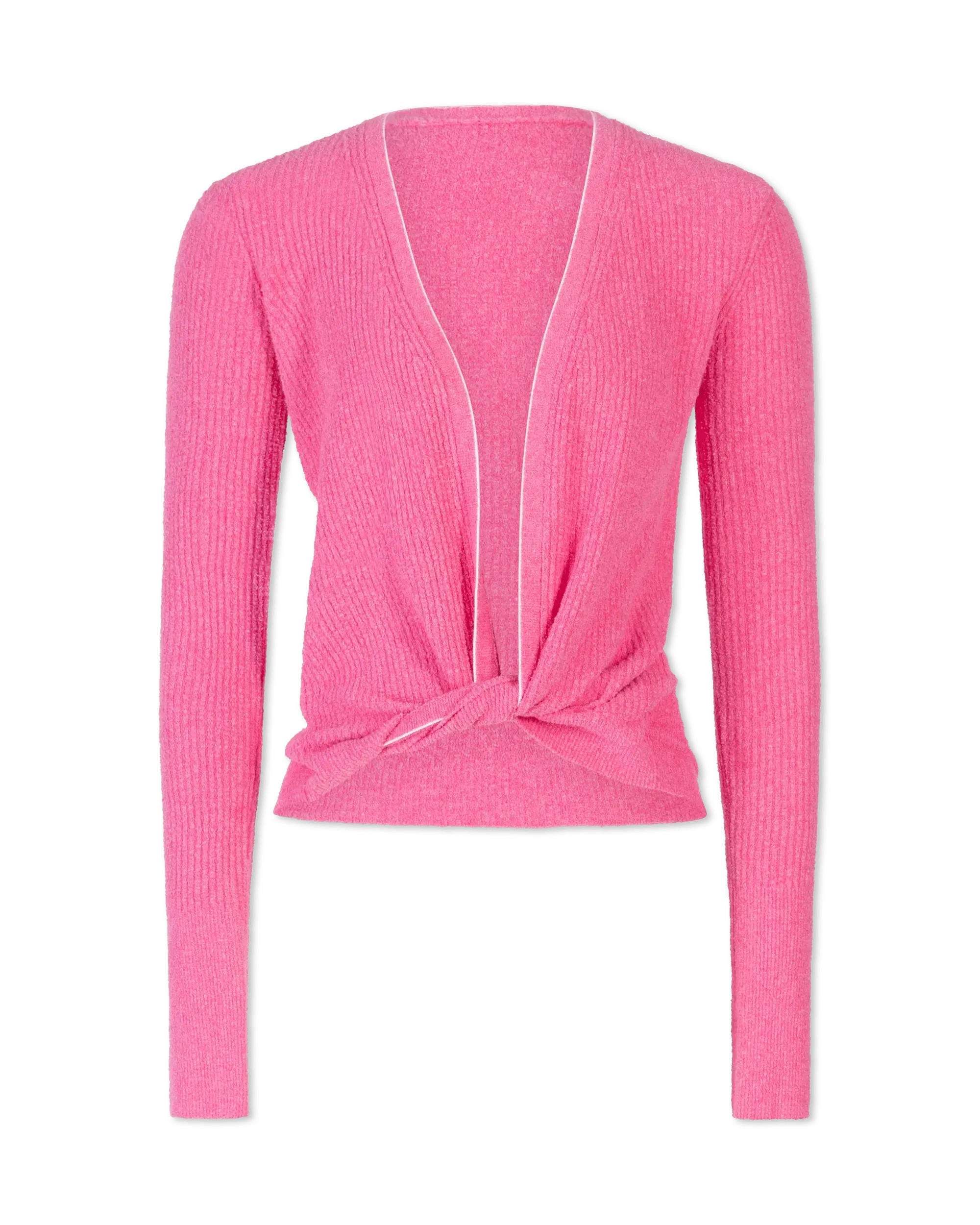 Front Tie Cardigan - DIHSAN