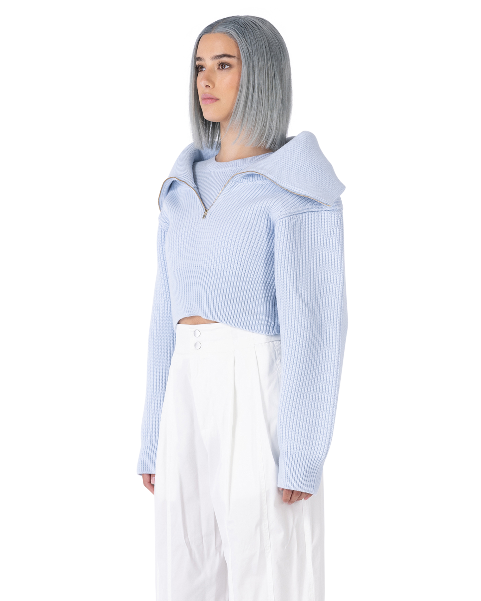 Maille Risoul Cropped Sweater