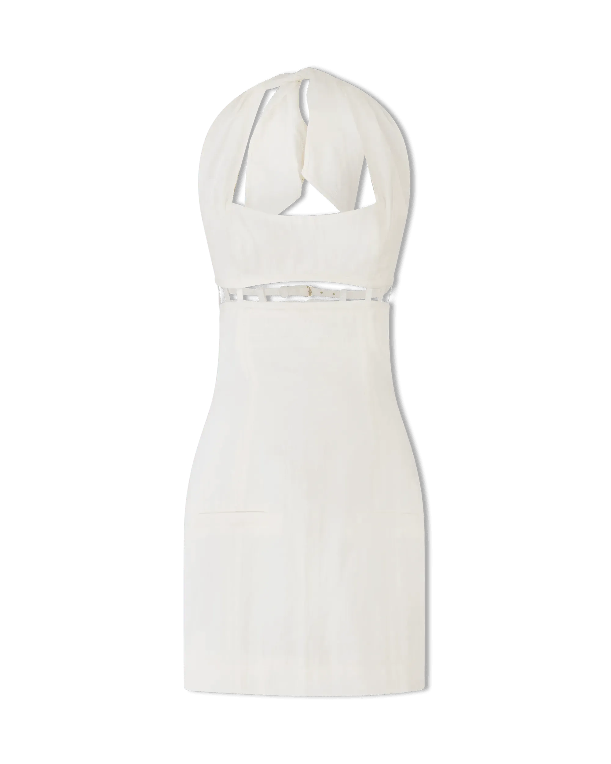 Limao Cut-Out Halter Dress - DIHSAN