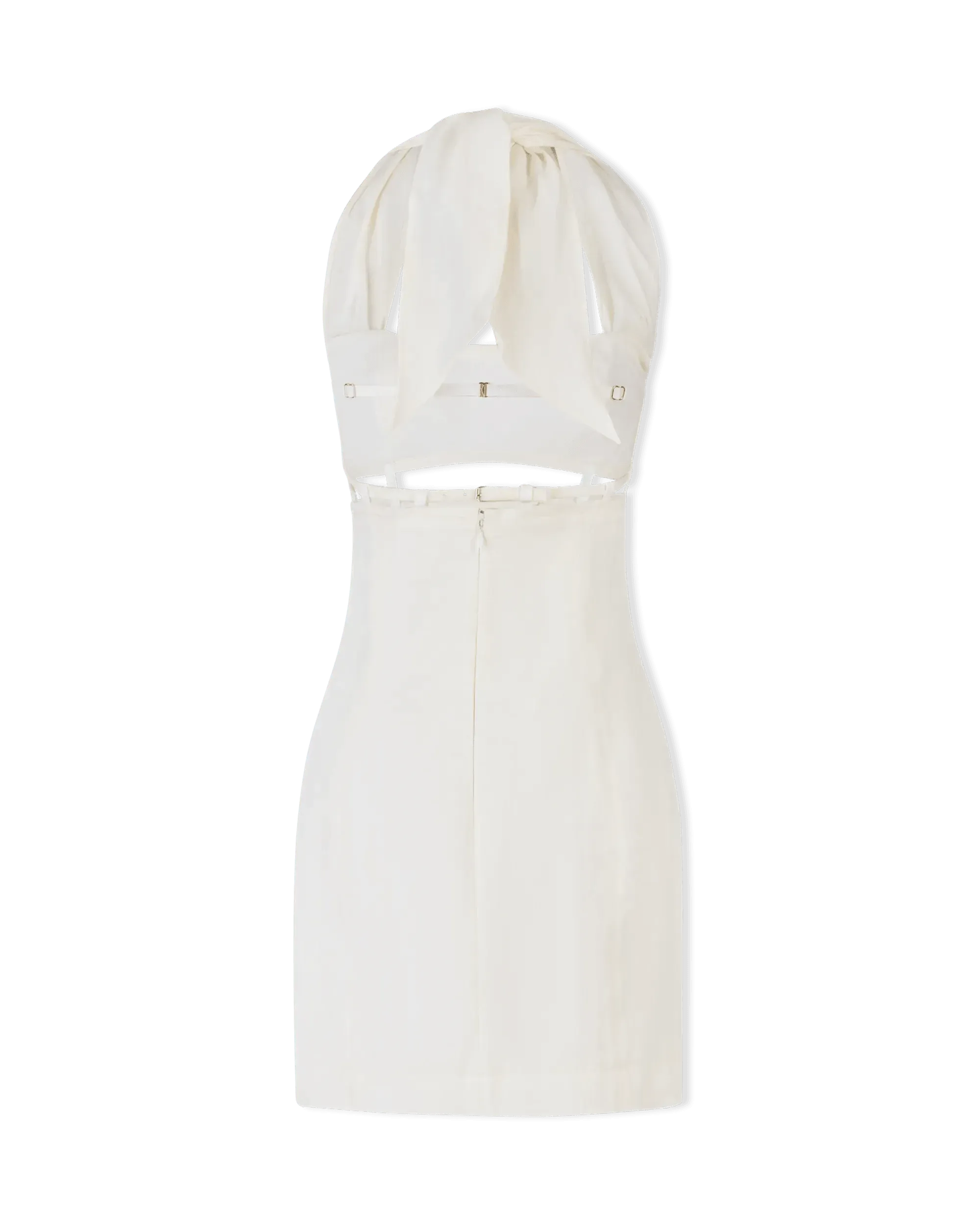 Limao Cut-Out Halter Dress - DIHSAN