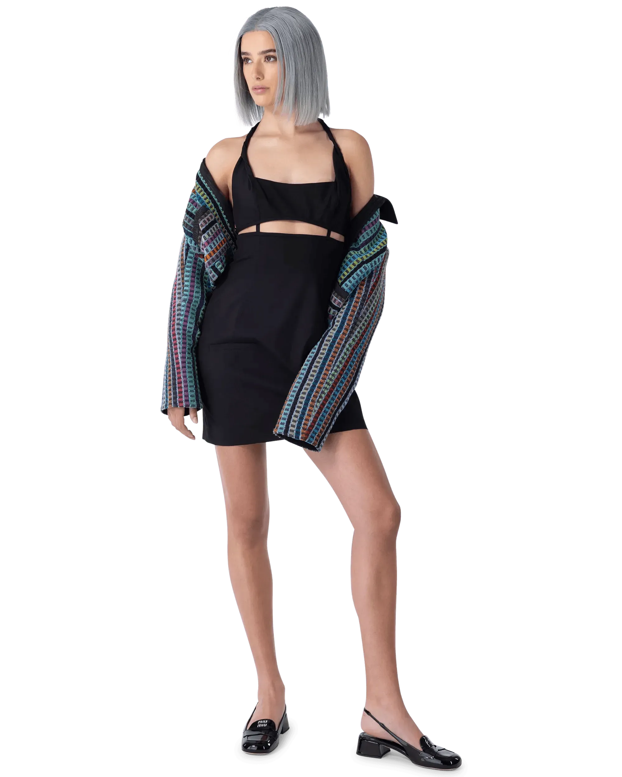 Limao Cut-Out Halter Dress - DIHSAN