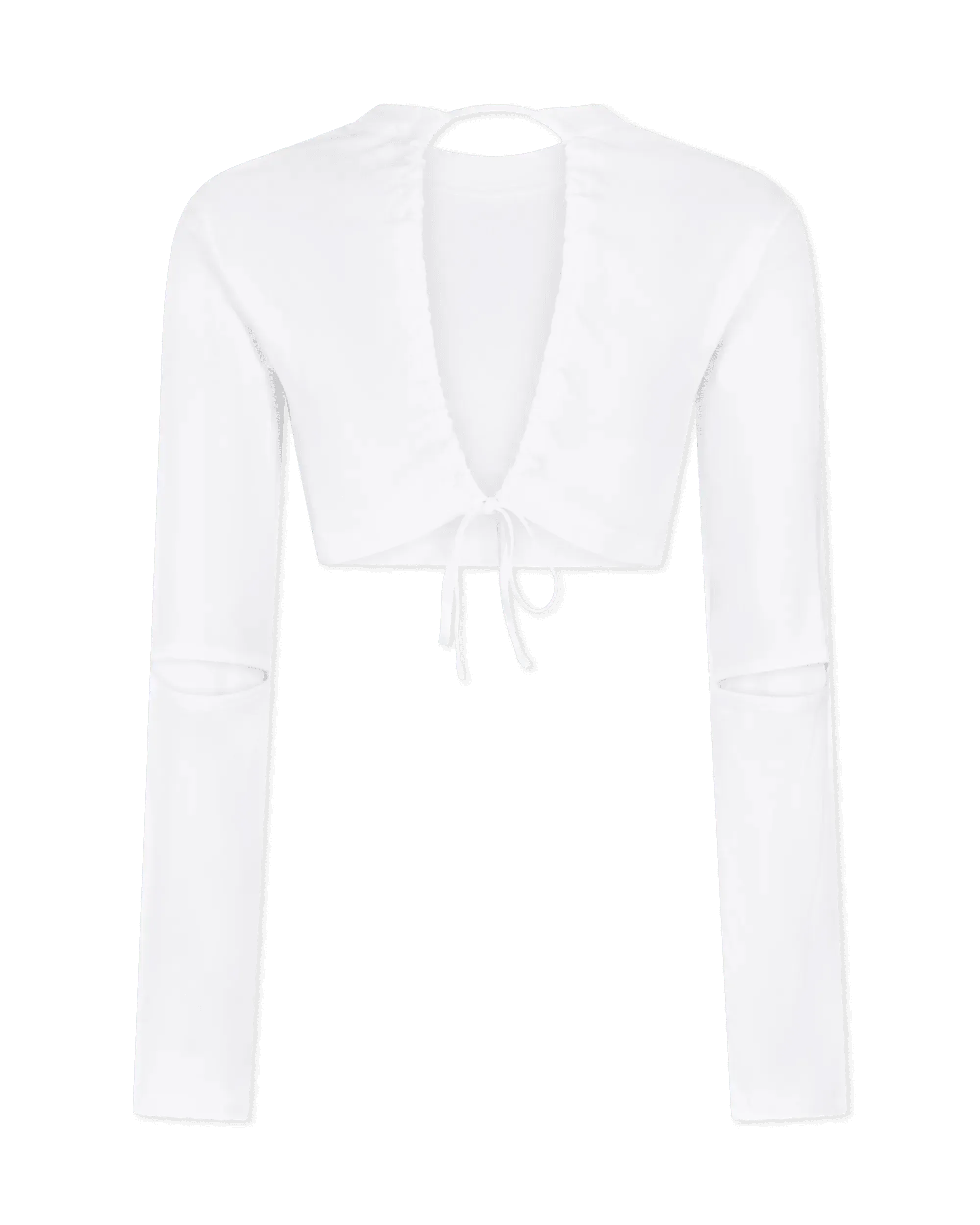 Piccola Backless Cropped Top - DIHSAN