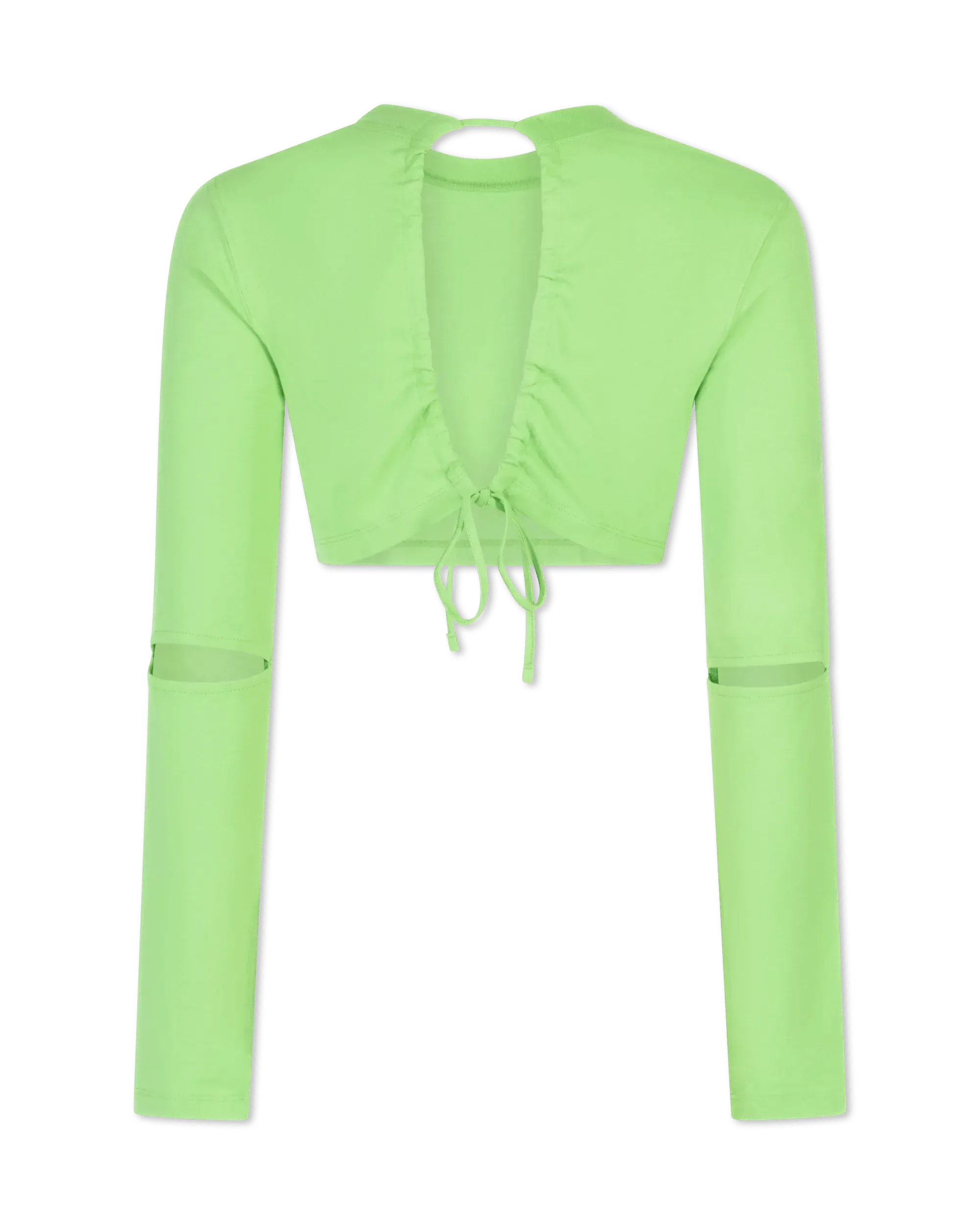 Piccola Backless Cropped Top - DIHSAN
