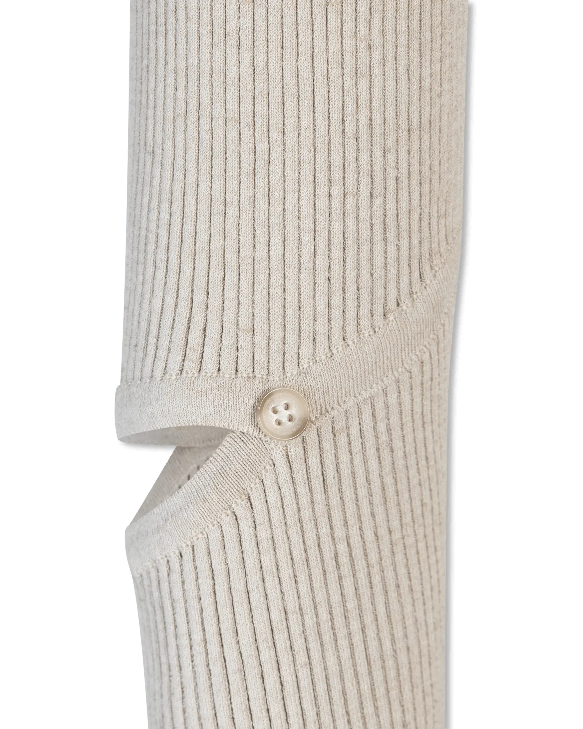 Tordu Cut-Out Ribbed Sweater - DIHSAN