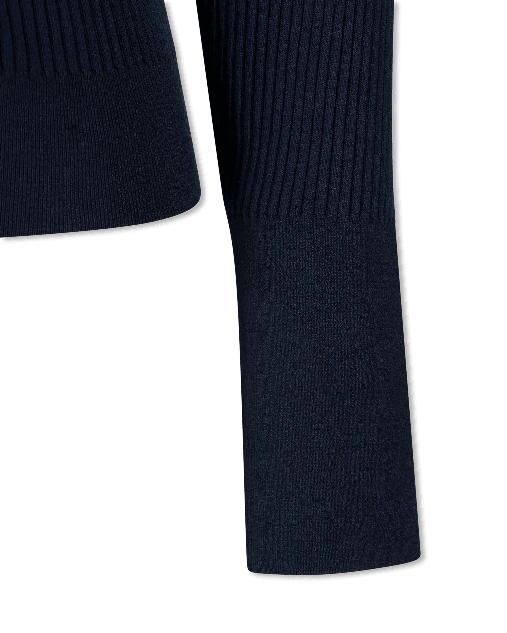 Tordu Cut-Out Ribbed Sweater - DIHSAN