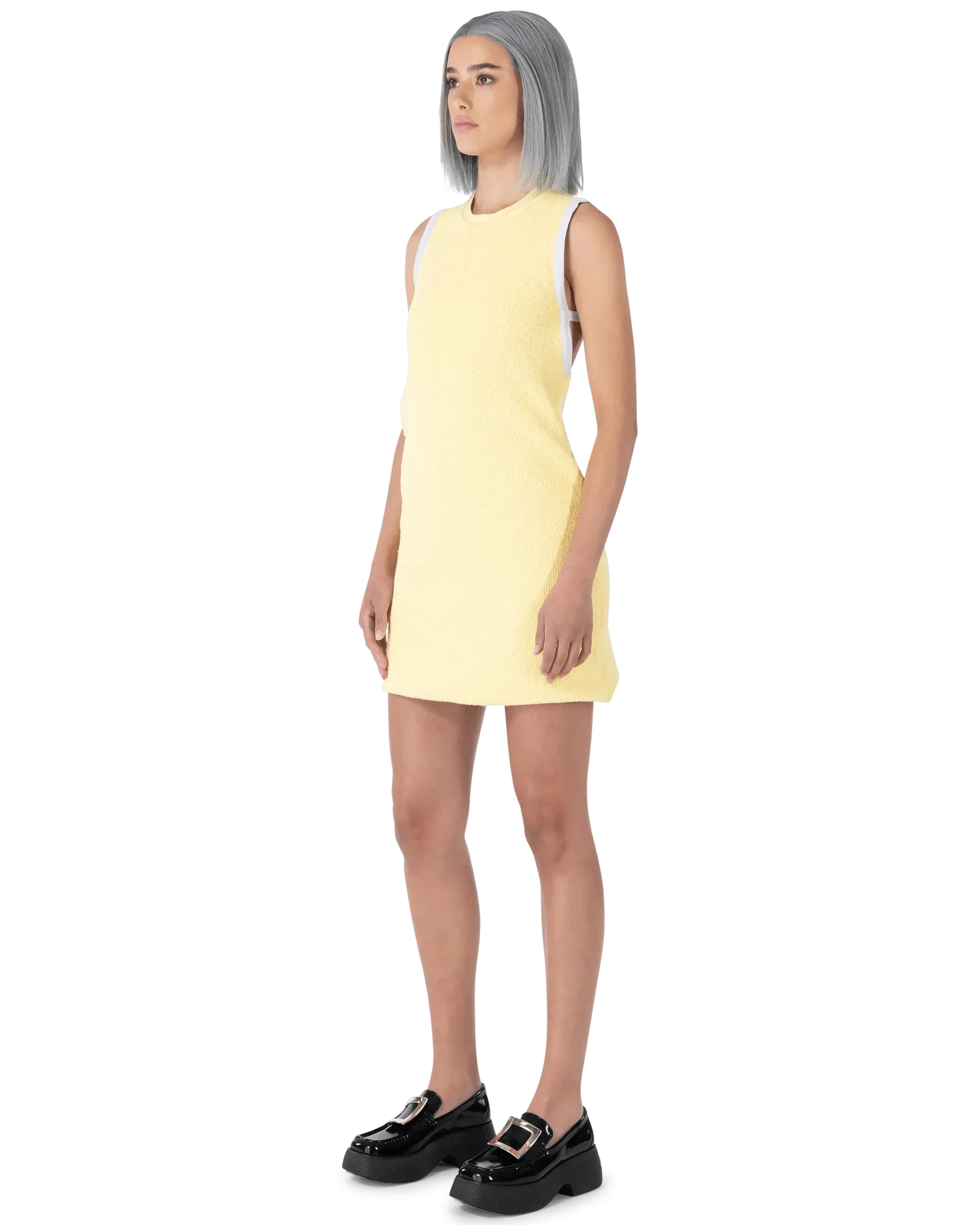 Sorbetto Open-Back Shift Dress - DIHSAN