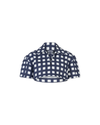 Bebi Check Cropped Top - DIHSAN