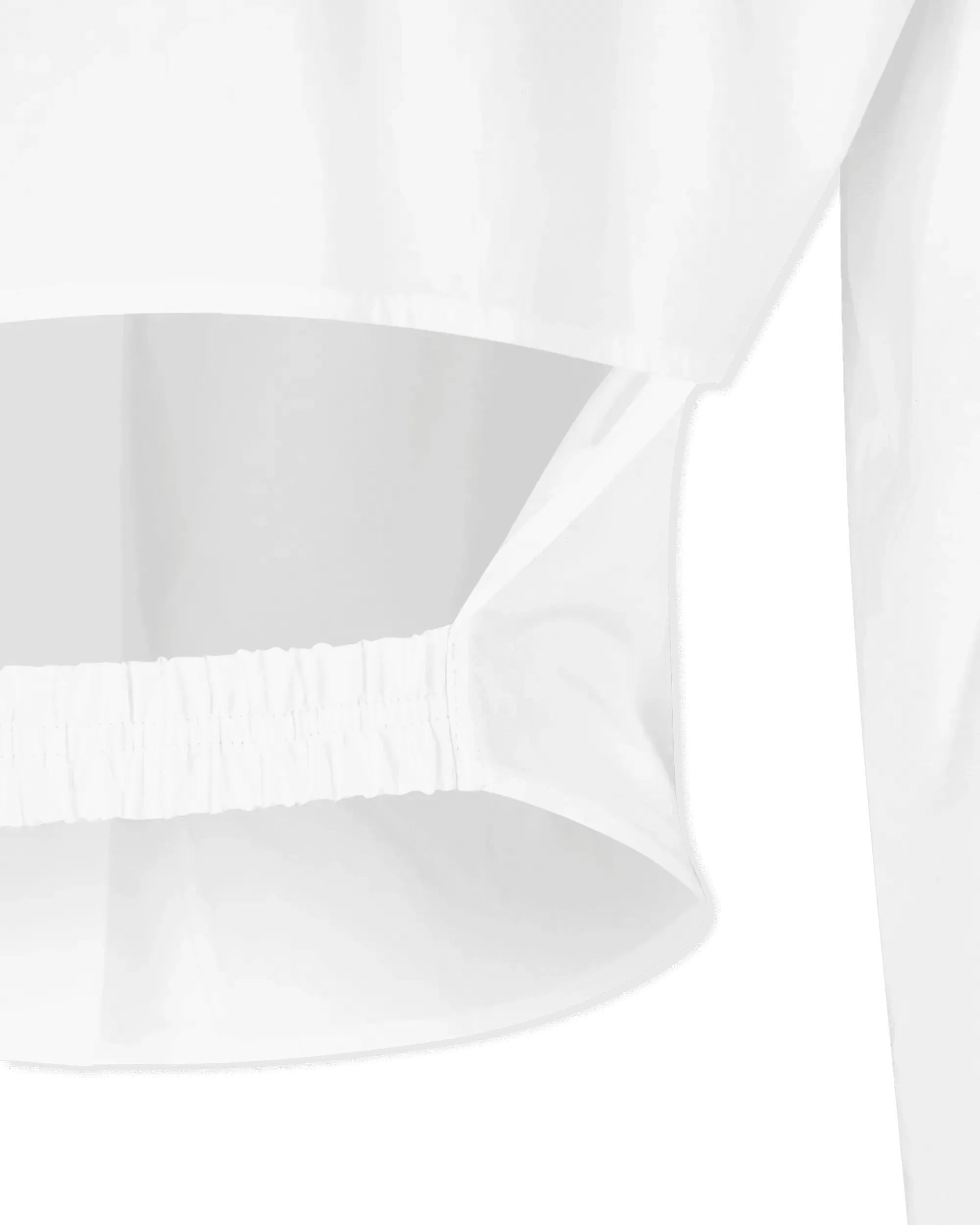 Aqua Back Cut-Out Blouse - DIHSAN