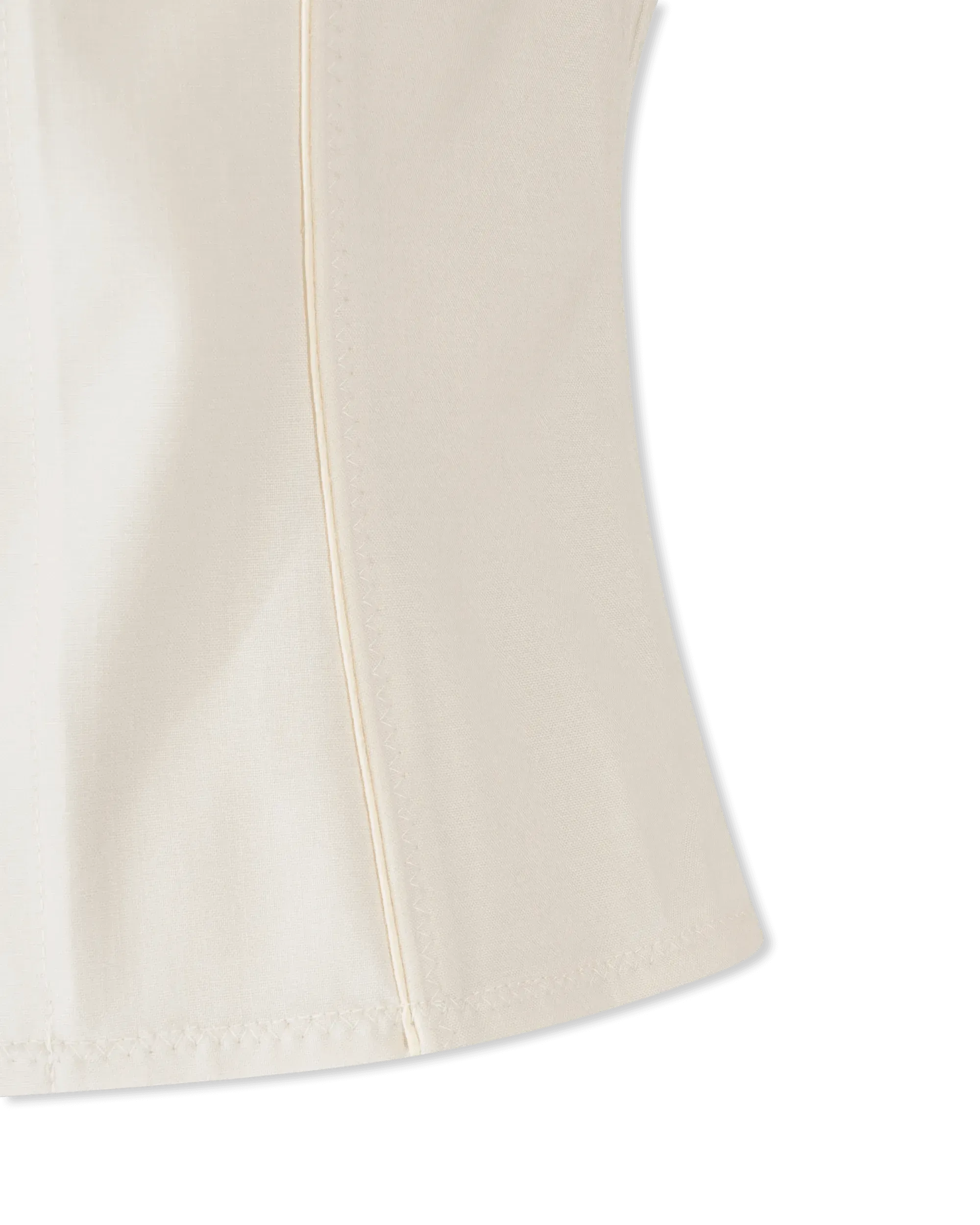 Tangelo Fitted Zip Up Shirt - DIHSAN