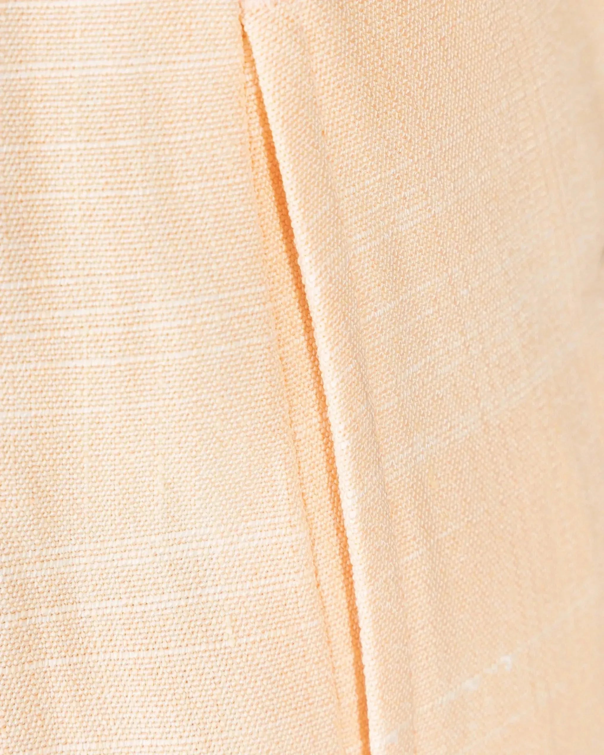 Structured Linen Silk Pants - DIHSAN