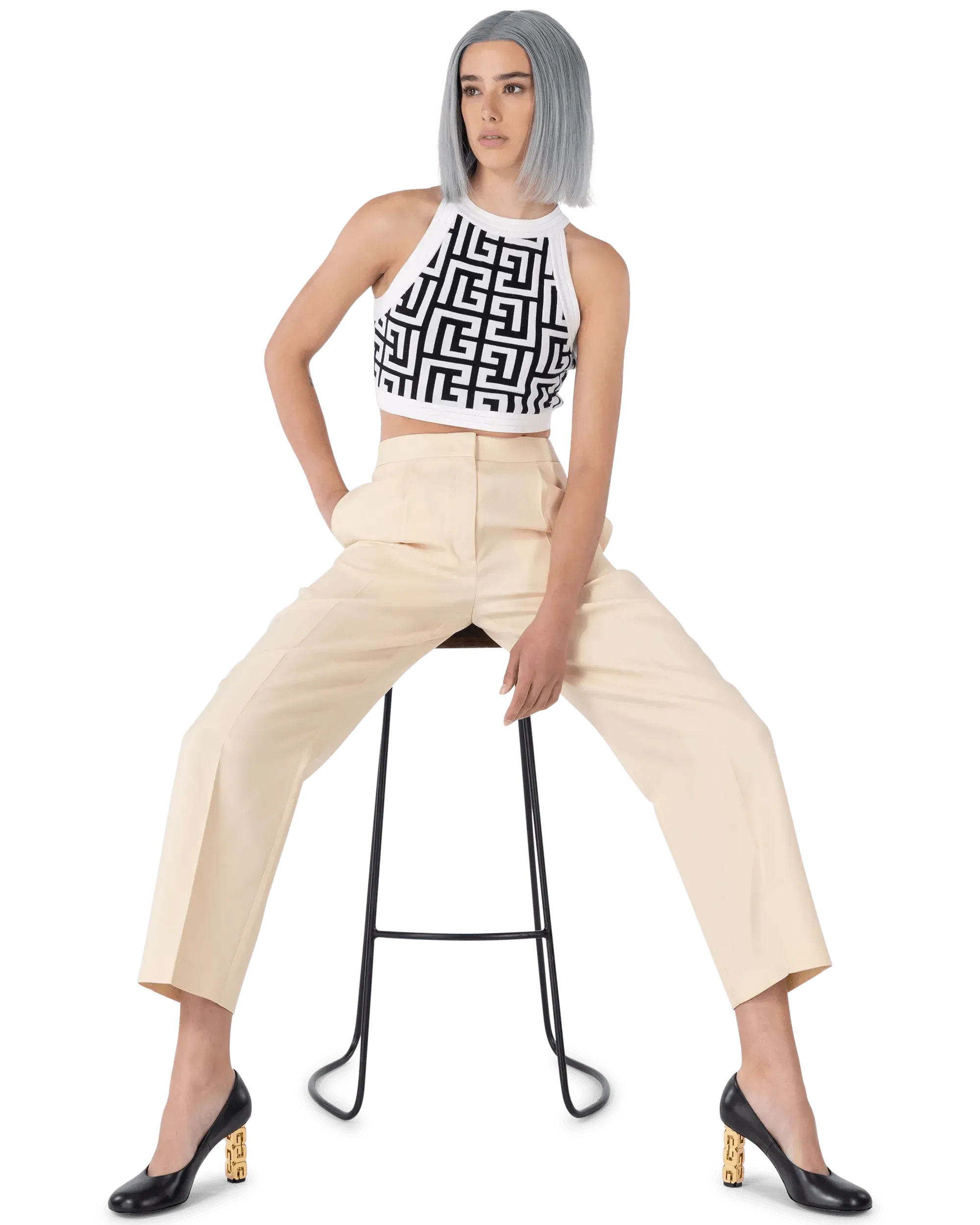 Techno Gabardine Pants - DIHSAN