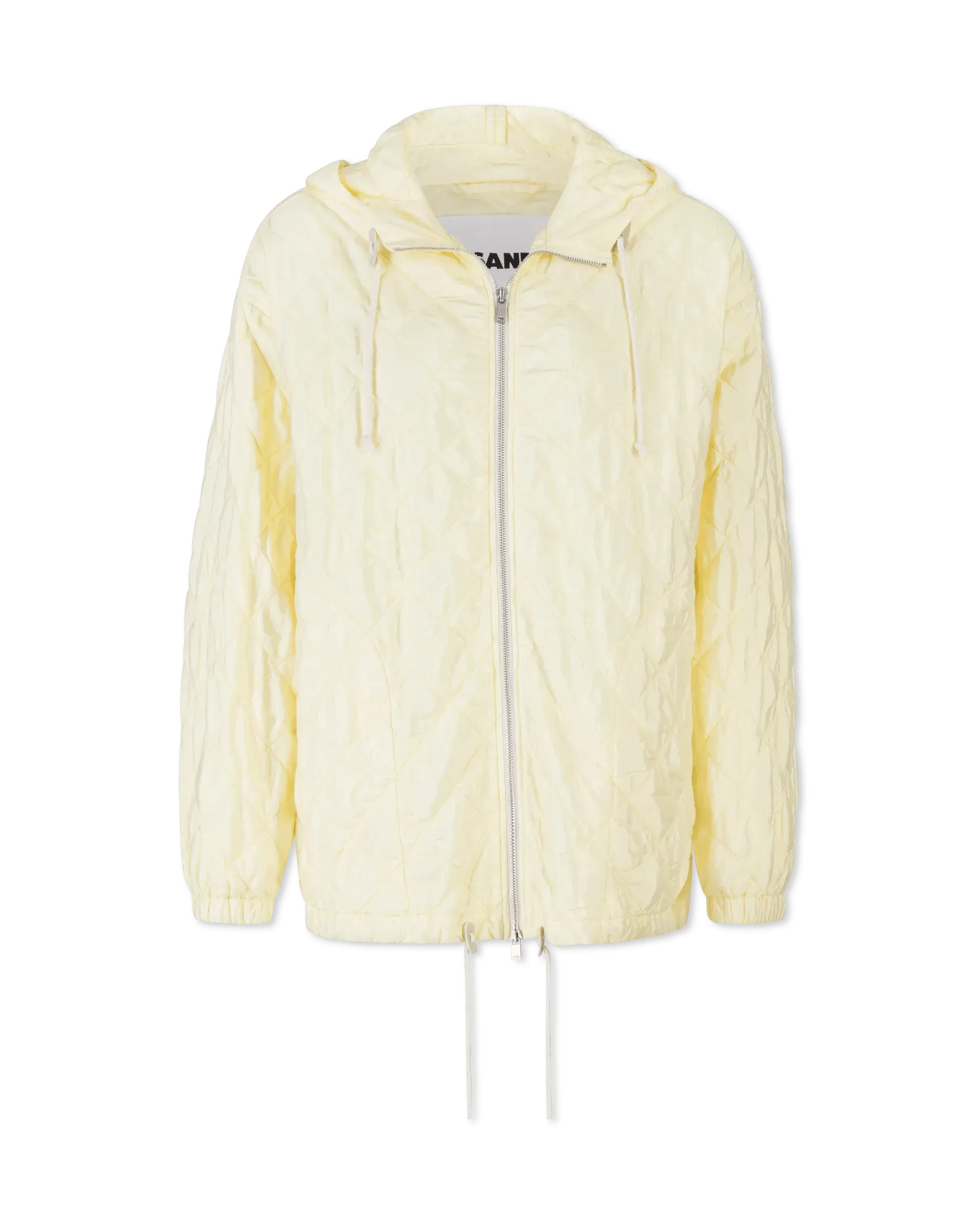Quilted Silk And Nylon Jacket - DIHSAN