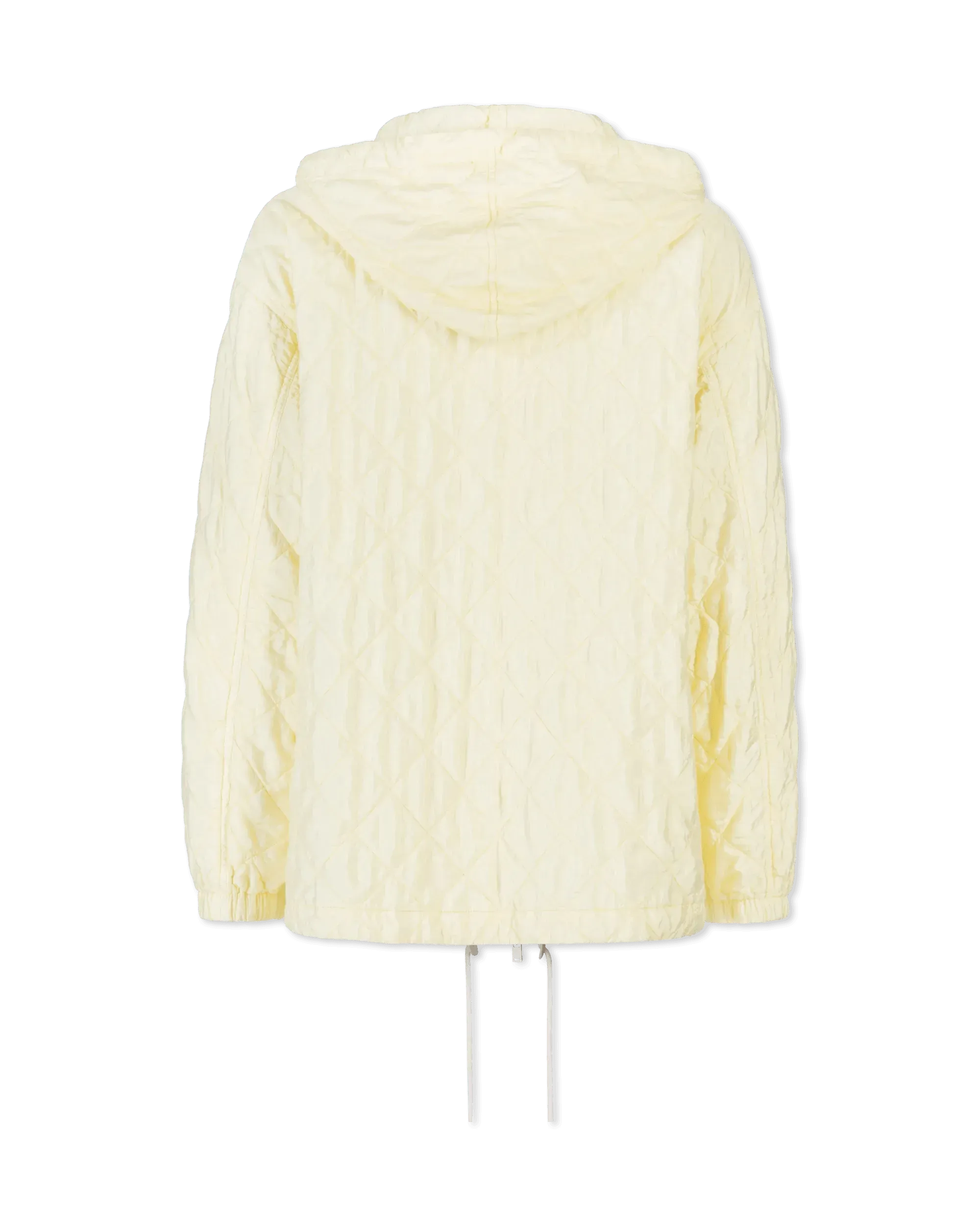 Quilted Silk And Nylon Jacket - DIHSAN