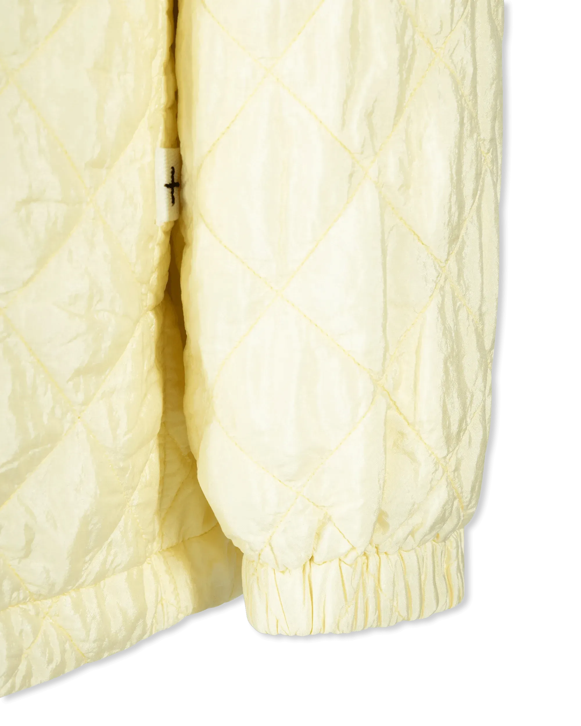 Quilted Silk And Nylon Jacket - DIHSAN