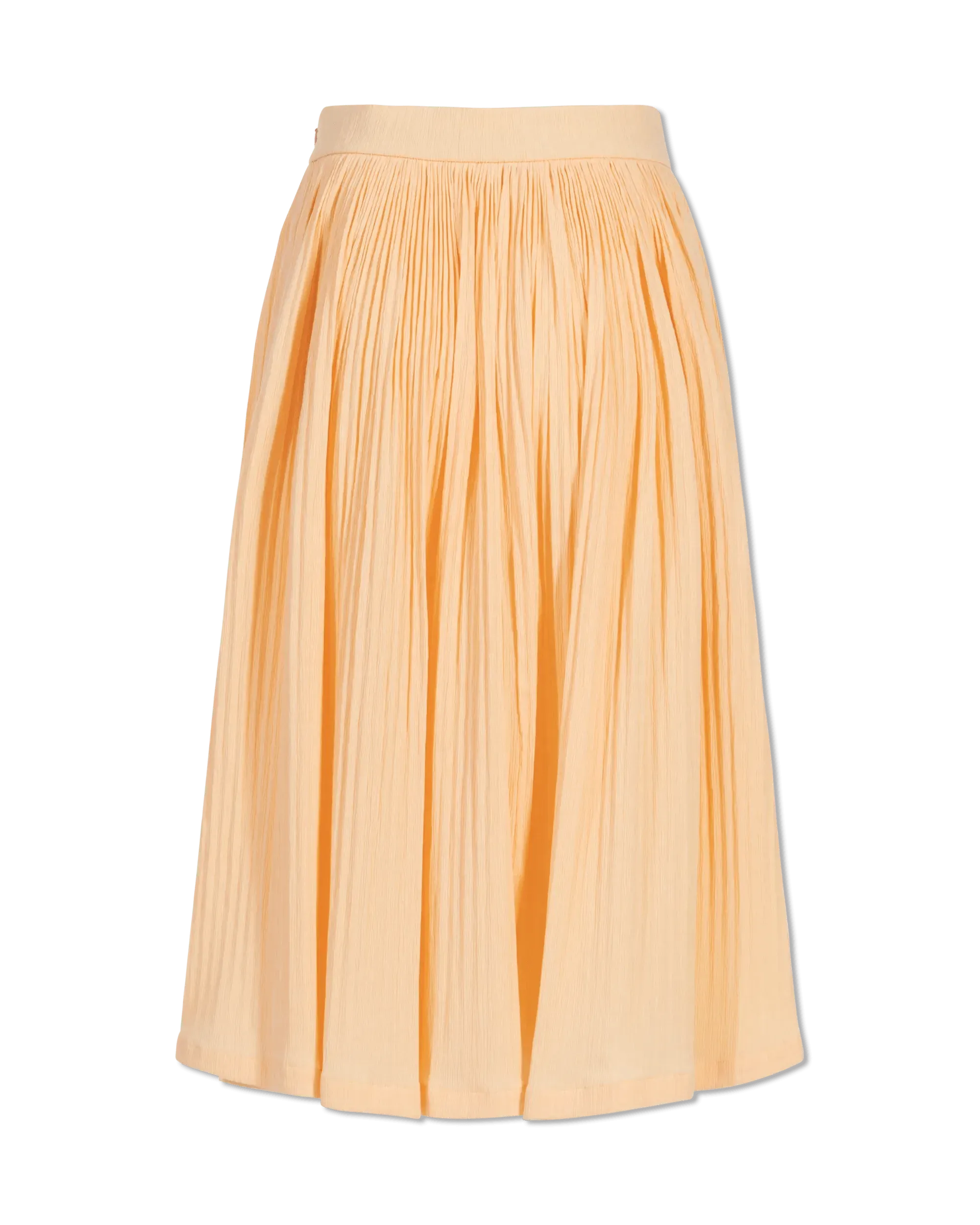 Accordion Pleat Midi Skirt - DIHSAN